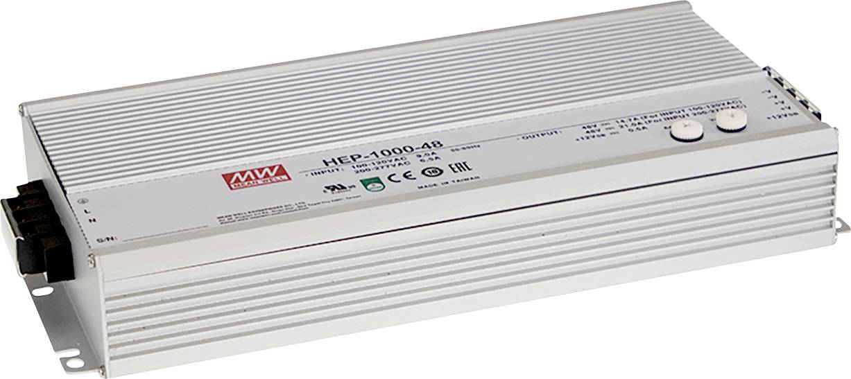 MEAN WELL HEP-1000-48W AC/DC-Wandler 57.6V 27.500A 1600W Inhalt 1St.