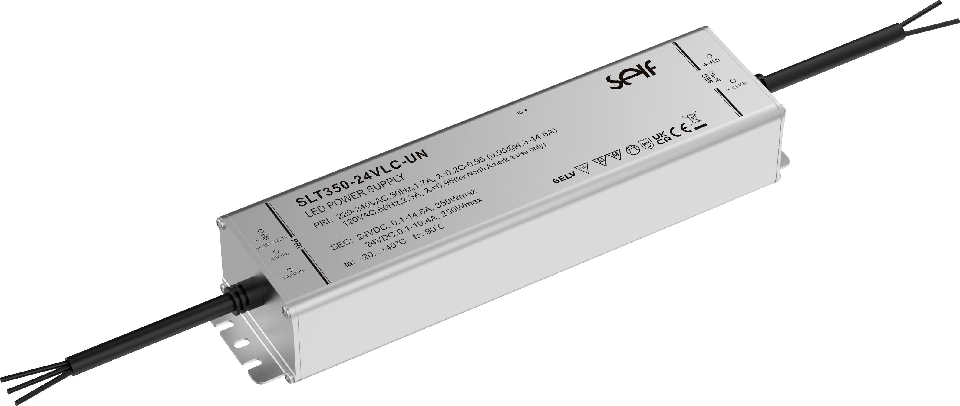 Self Electronics SLT350-24VLC-UN LED-Treiber 350W 24V 1St.