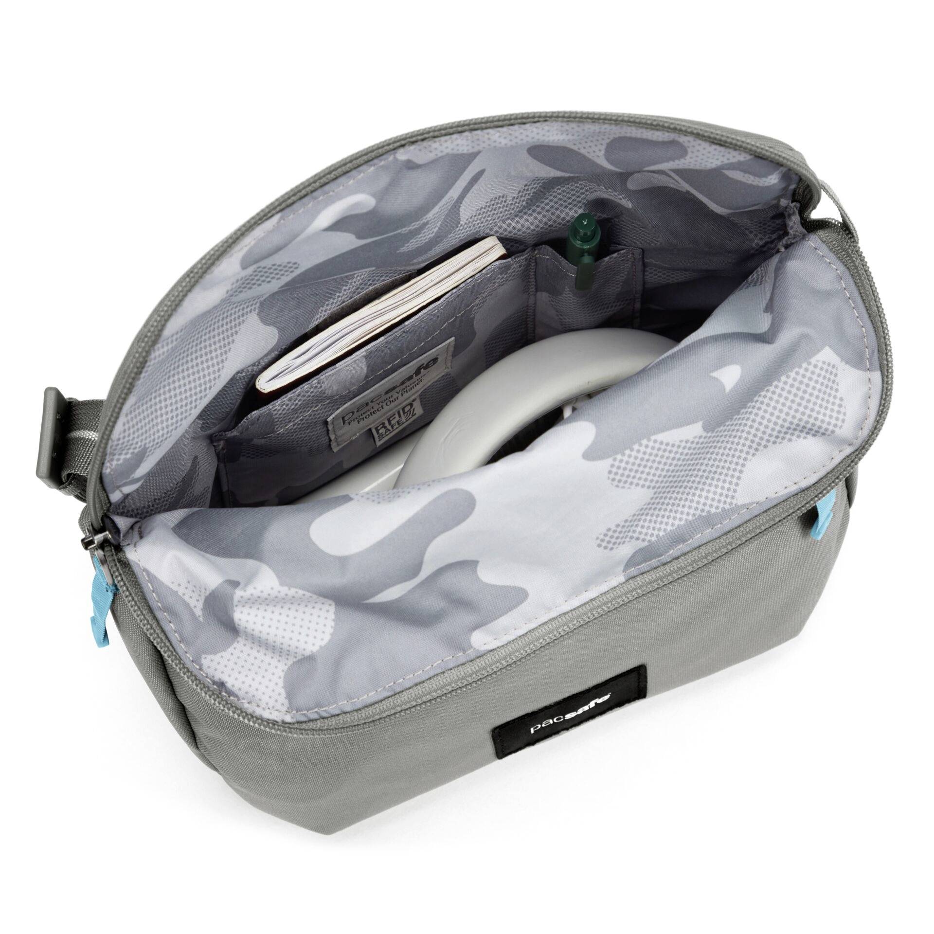 Pacsafe Umhängetasche GO Saddle Crossbody stone 35140146 1St.