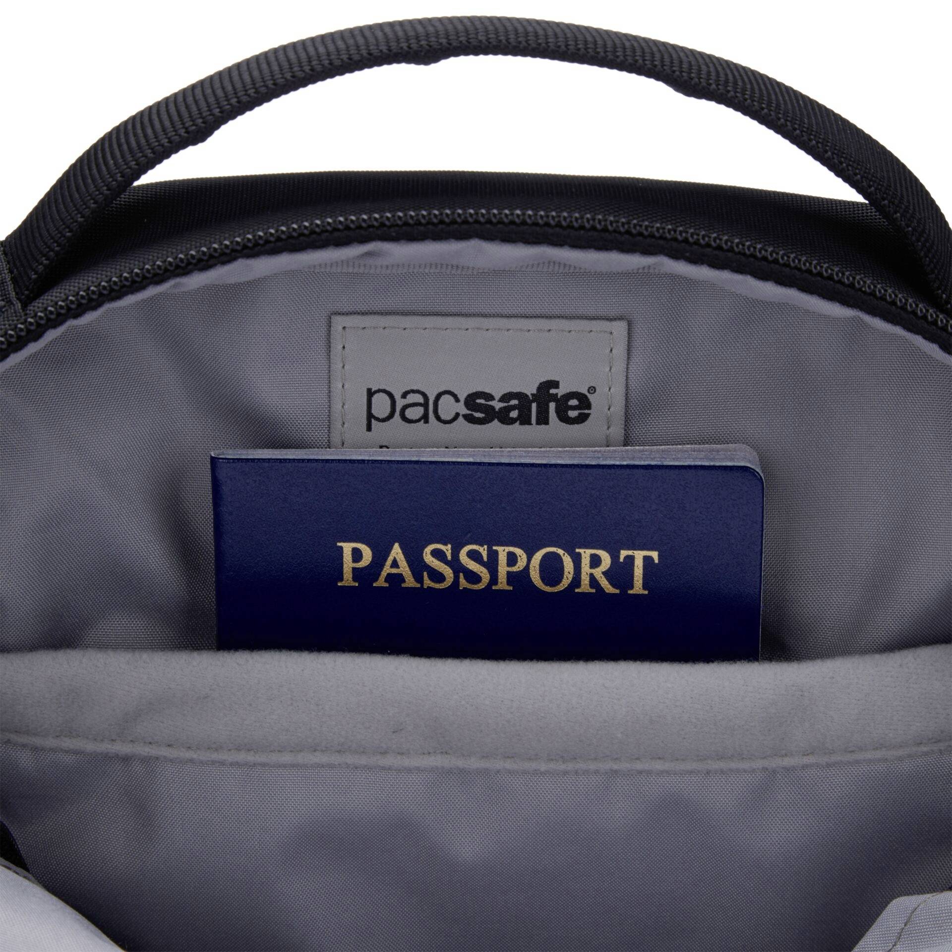 Pacsafe Notebook Tasche V Tour Crossbody schwarz Passend für maximal: 27,9cm (11") Schwarz