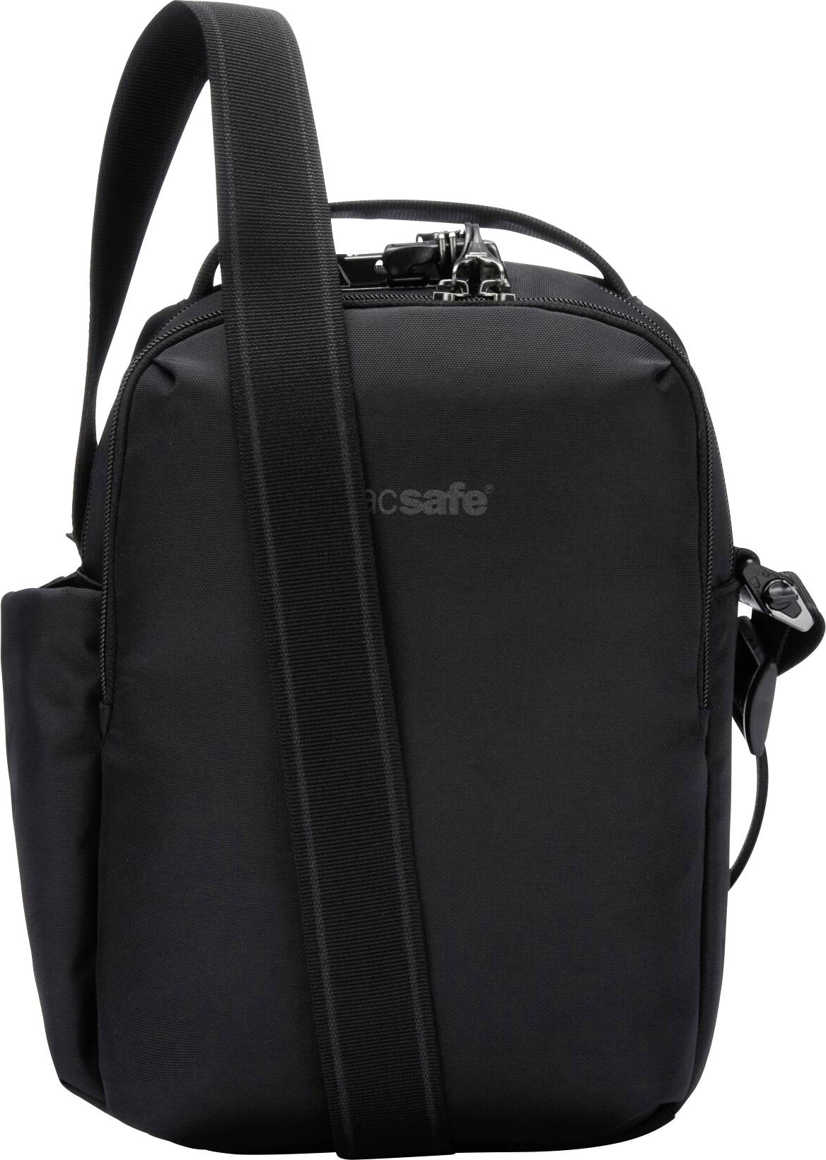 Pacsafe Notebook Tasche V Tour Crossbody schwarz Passend für maximal: 27,9cm (11") Schwarz