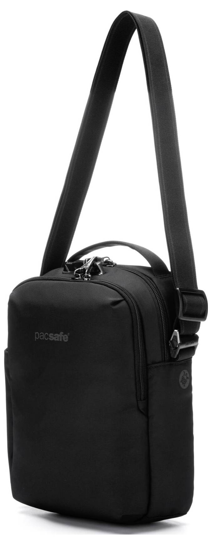 Pacsafe Notebook Tasche V Tour Crossbody schwarz Passend für maximal: 27,9cm (11") Schwarz