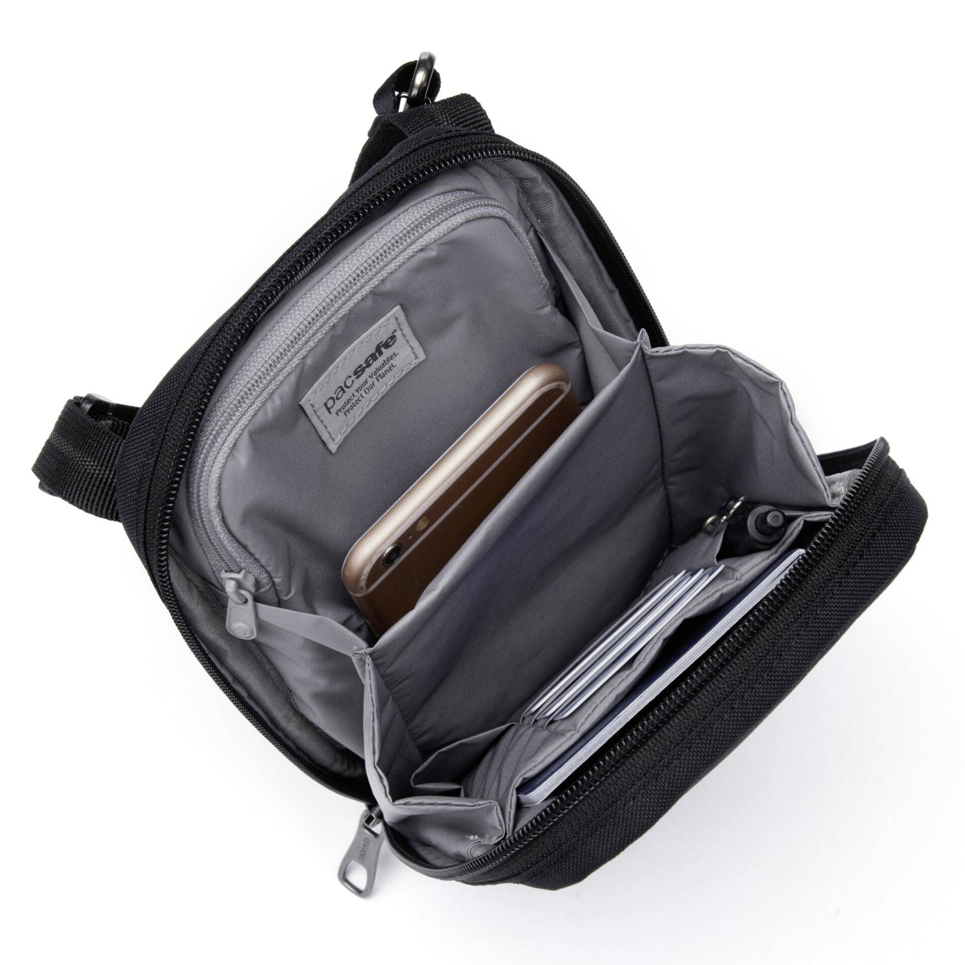 Pacsafe Umhängetasche RFIDsafe Tech Crossbody 11060130 1St.
