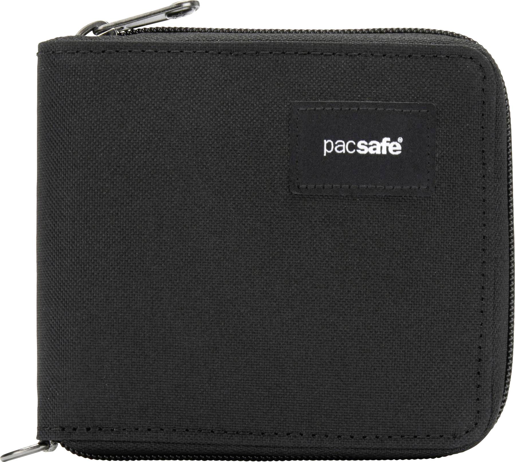 Pacsafe Portemonnaie RFIDsafe Zip Around Wallet (B x H x T) 11 x 10 x 2cm Schwarz 11050130