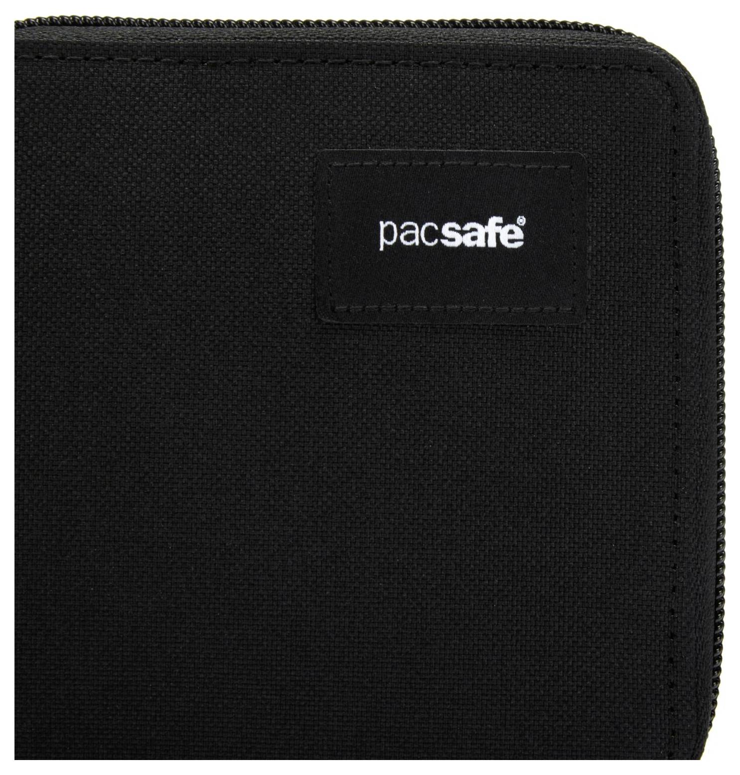 Pacsafe Portemonnaie RFIDsafe Zip Around Wallet (B x H x T) 11 x 10 x 2cm Schwarz 11050130