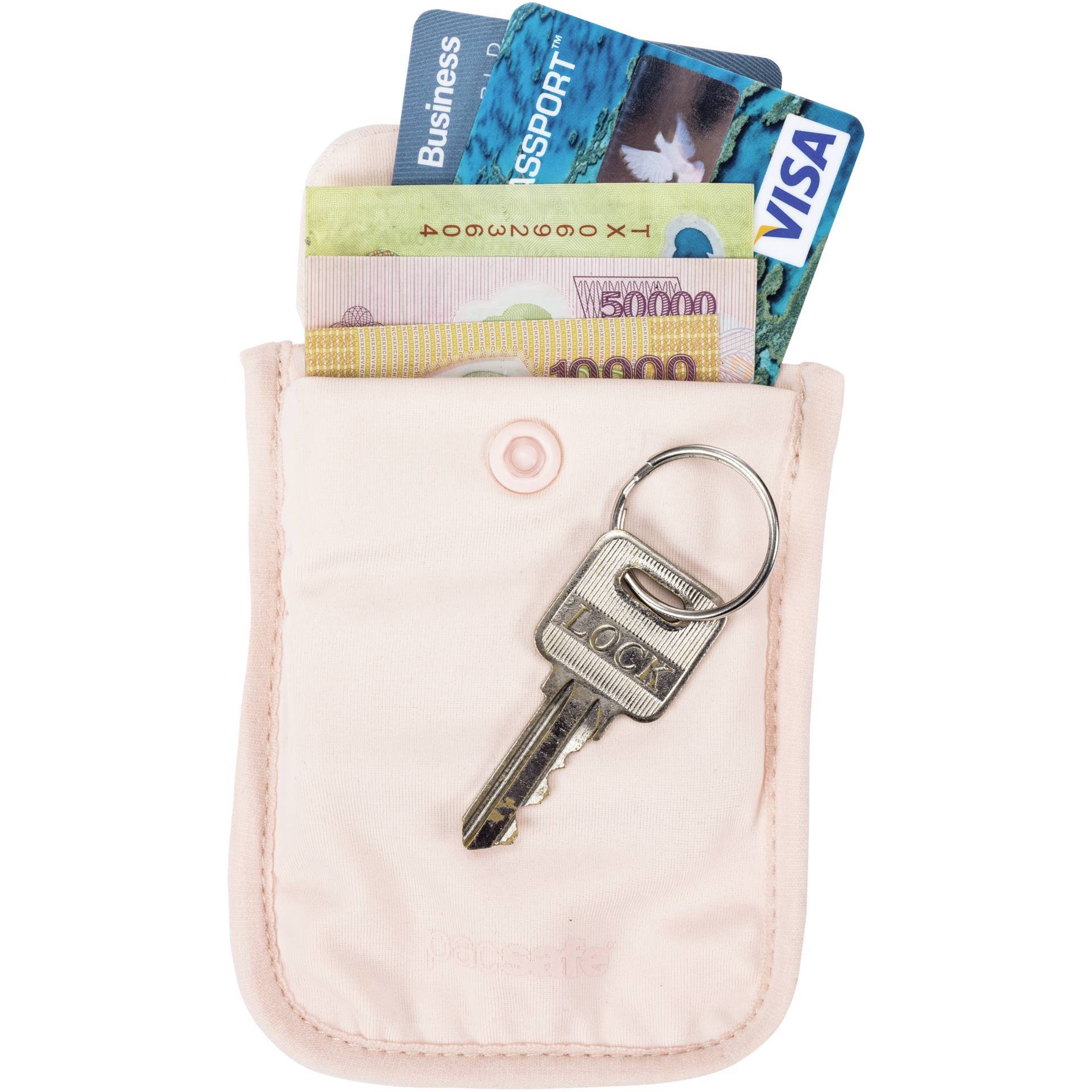 Pacsafe Tasche Coversafe S25 geheime BH Tasche (L x B) 11cm x 9cm Pink 10121314