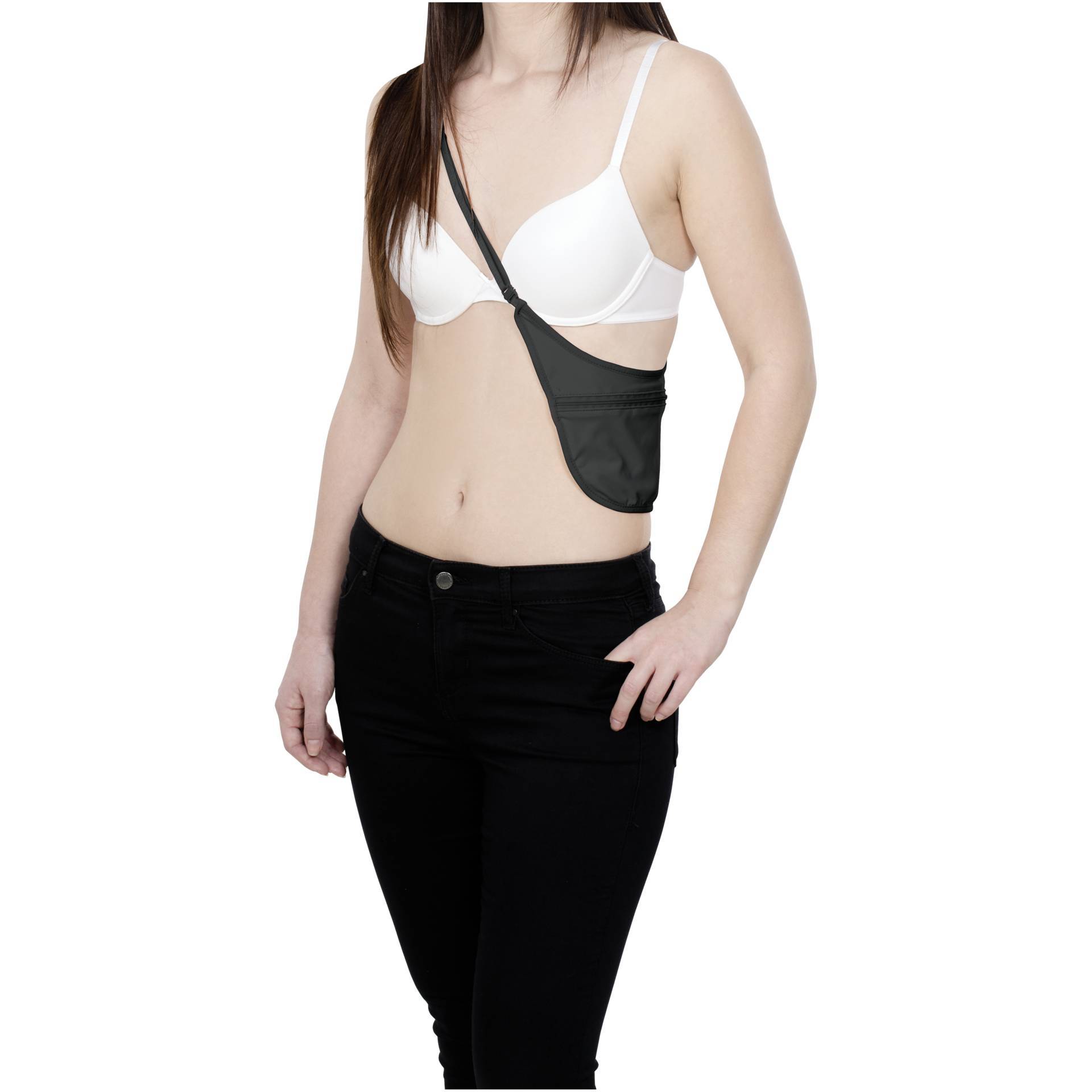 Pacsafe Umhängetasche Coversafe S80 (L x B) 27cm x 13cm Schwarz 10127100