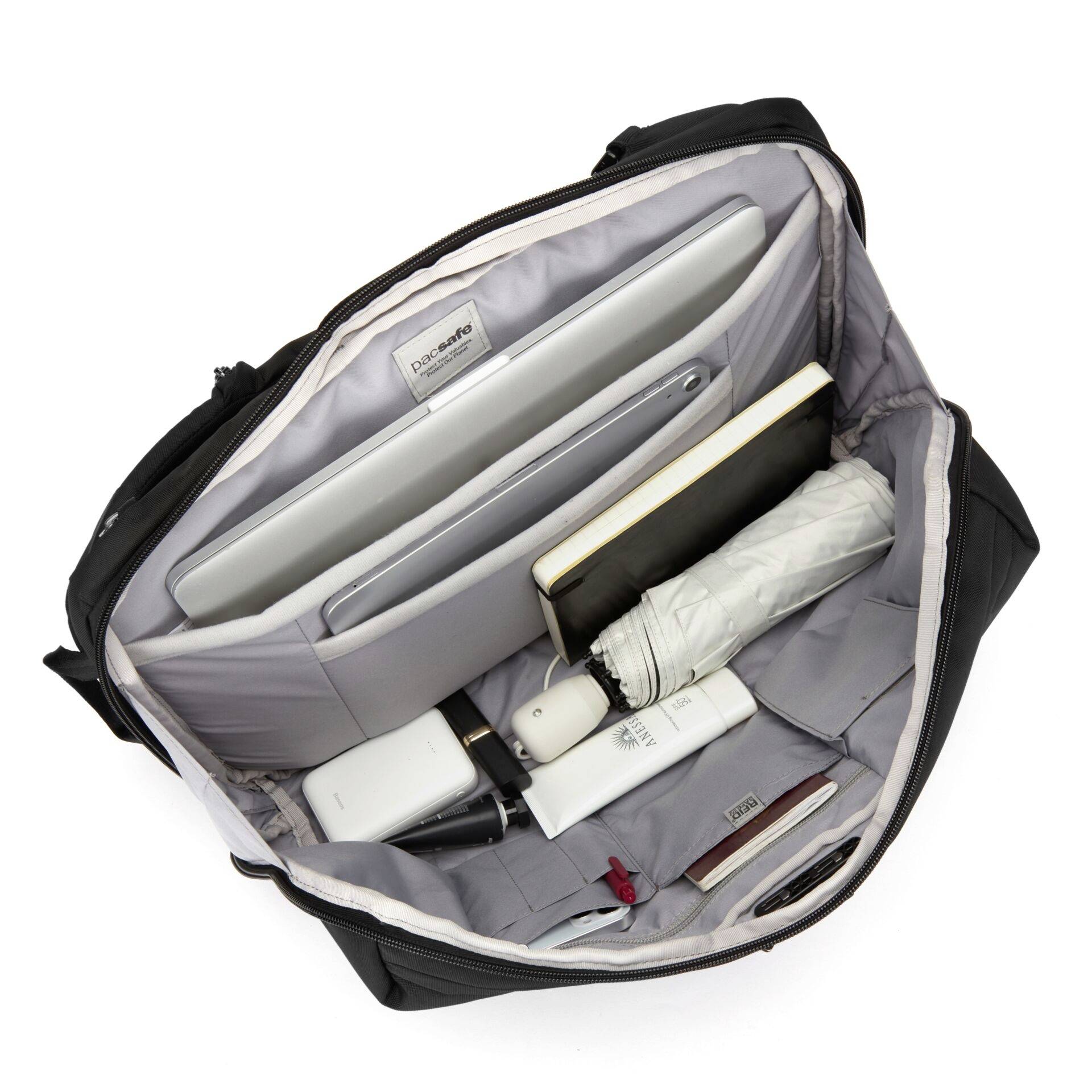 Pacsafe Notebook Rucksack Metrosafe X 16 Passend für maximal: 40,6cm (16") Schwarz