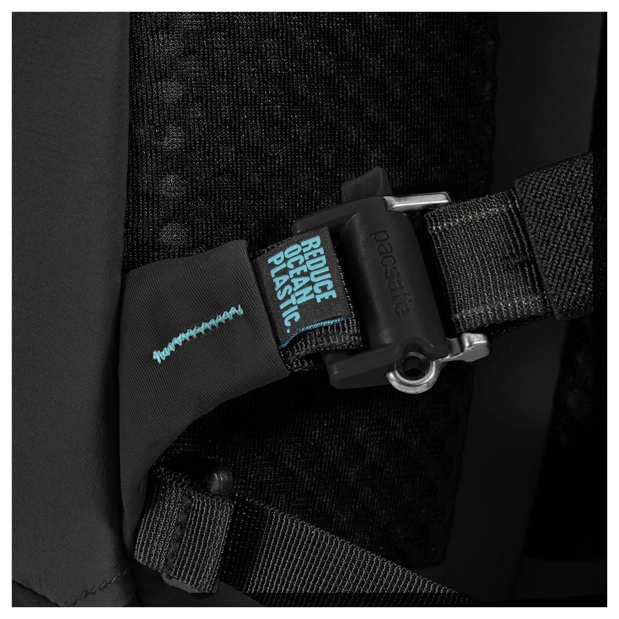 Pacsafe Notebook Rucksack ECO 18L anti-theft backpack Passend für maximal: 33,0cm (13") Schwarz