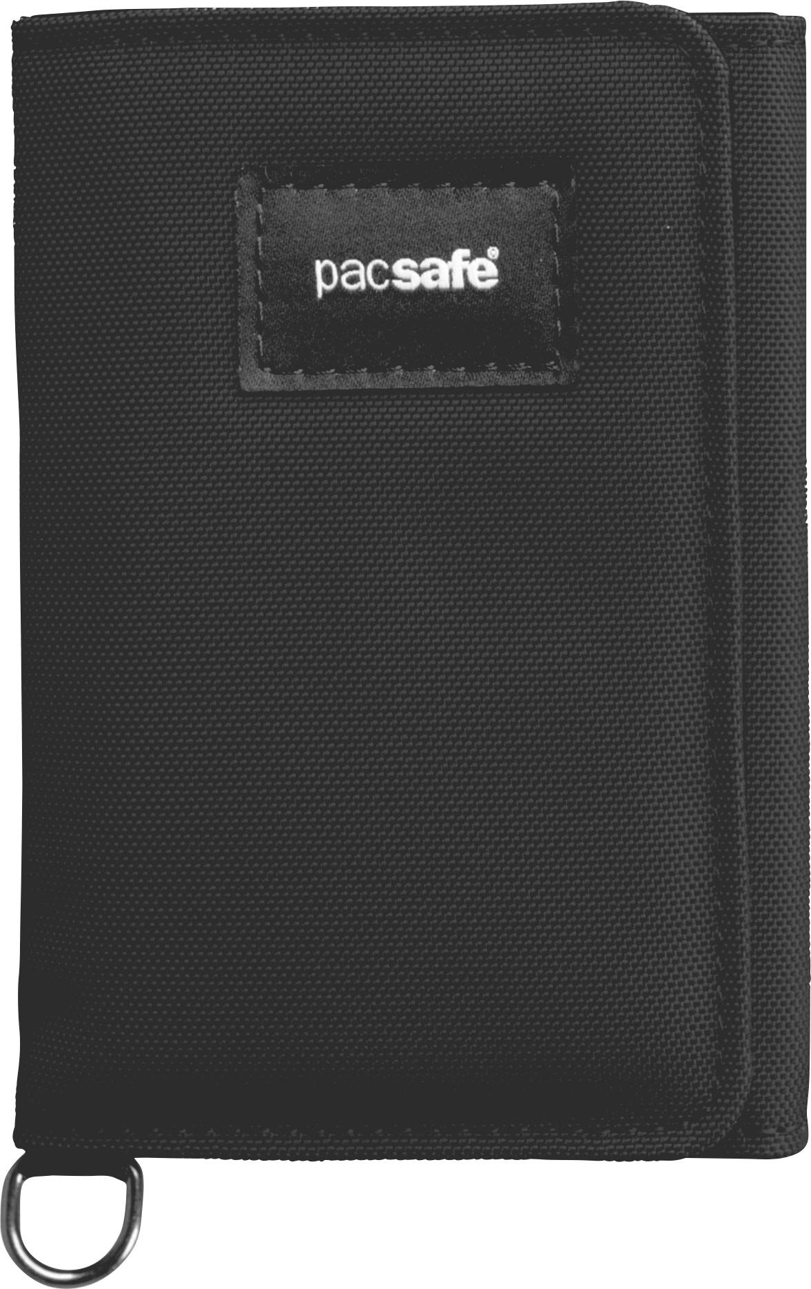 Pacsafe Portemonnaie RFIDsafe 3tlg. (B x H x T) 8 x 11.5 x 1.8cm Schwarz 11005100