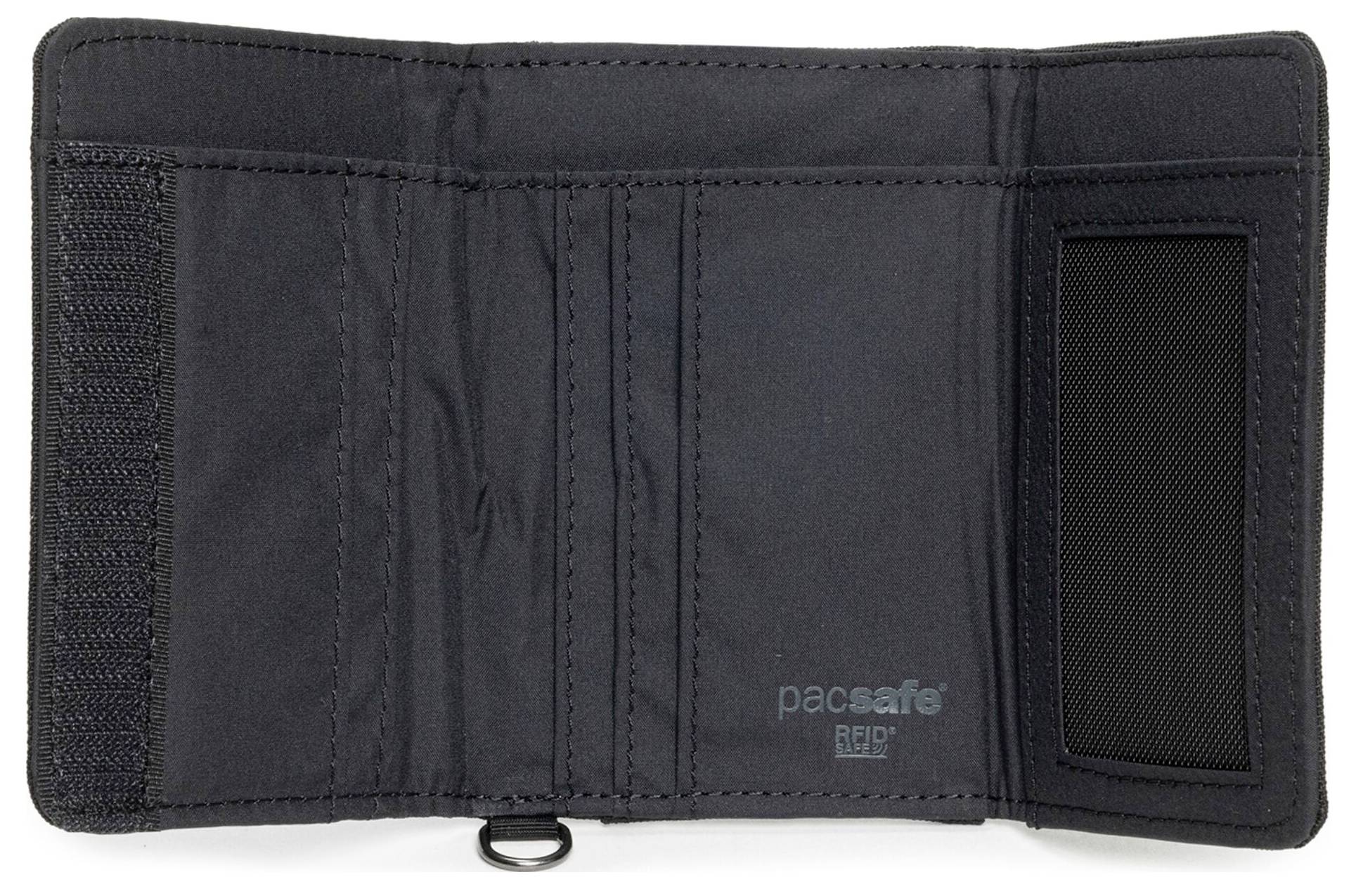 Pacsafe Portemonnaie RFIDsafe 3tlg. (B x H x T) 8 x 11.5 x 1.8cm Schwarz 11005100