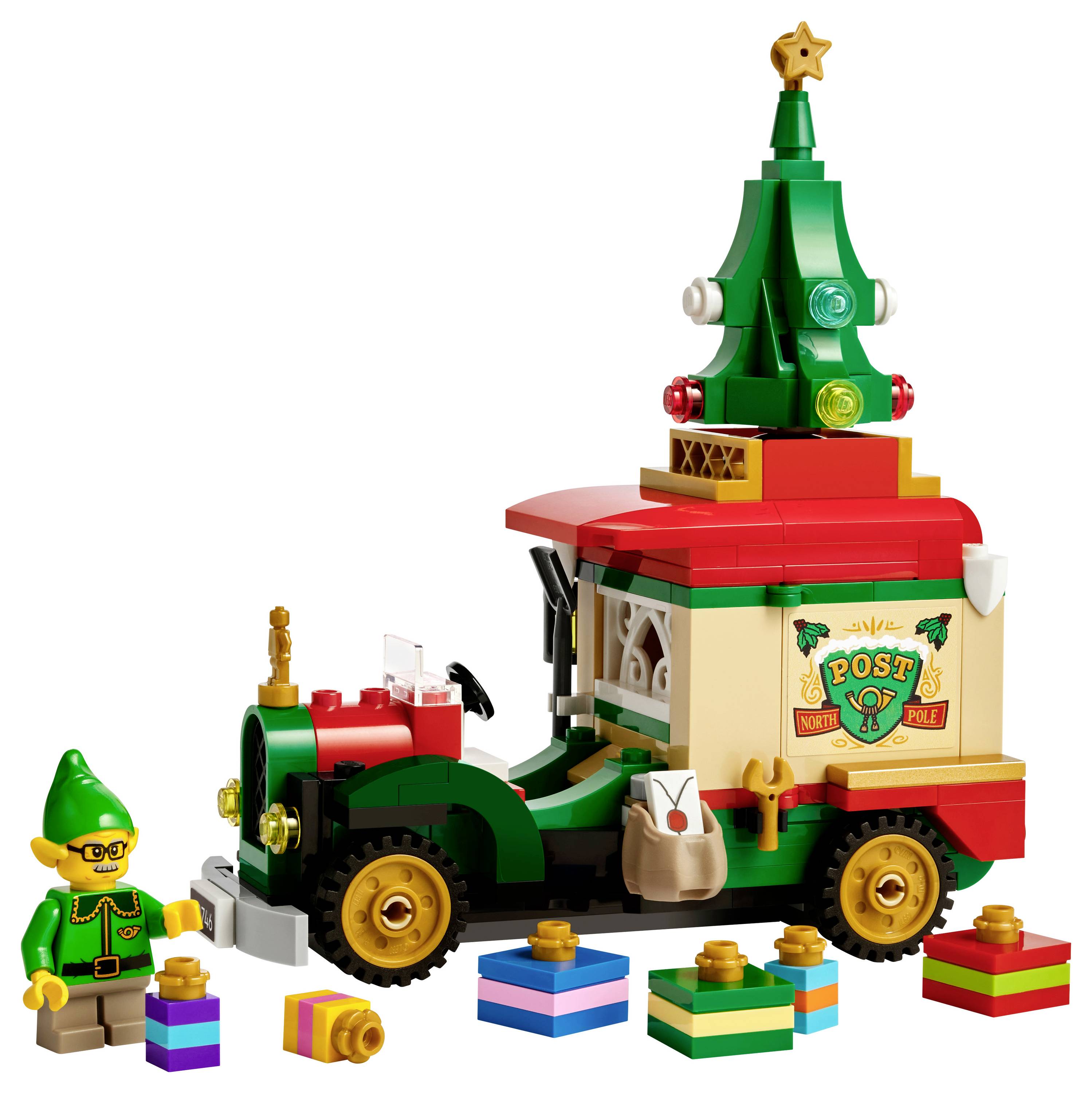 LEGO® ICONS™ 40746 Lieferwagen des Weihnachtsmanns