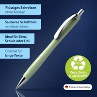 Schneider Schreibgeräte Slider Rave organic green, Mine Slider 755 XB blau 132544 Kugelschreiber Sc Schneider Schreibgeräte Slider Rave organic green, Mine Slider 755 XB blau 132544 Kugelschreiber Sc