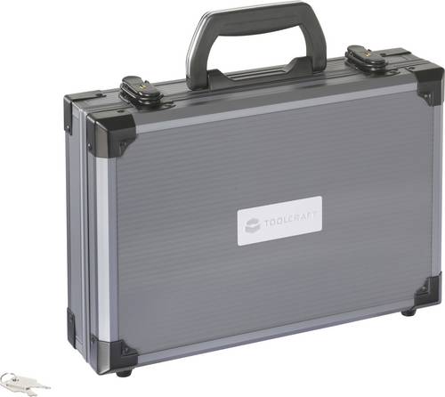 TOOLCRAFT TO-10308357 Werkzeug-Pilotenkoffer unbestückt 1 Stück (L x B x H) 33 x 23 x 9 cm