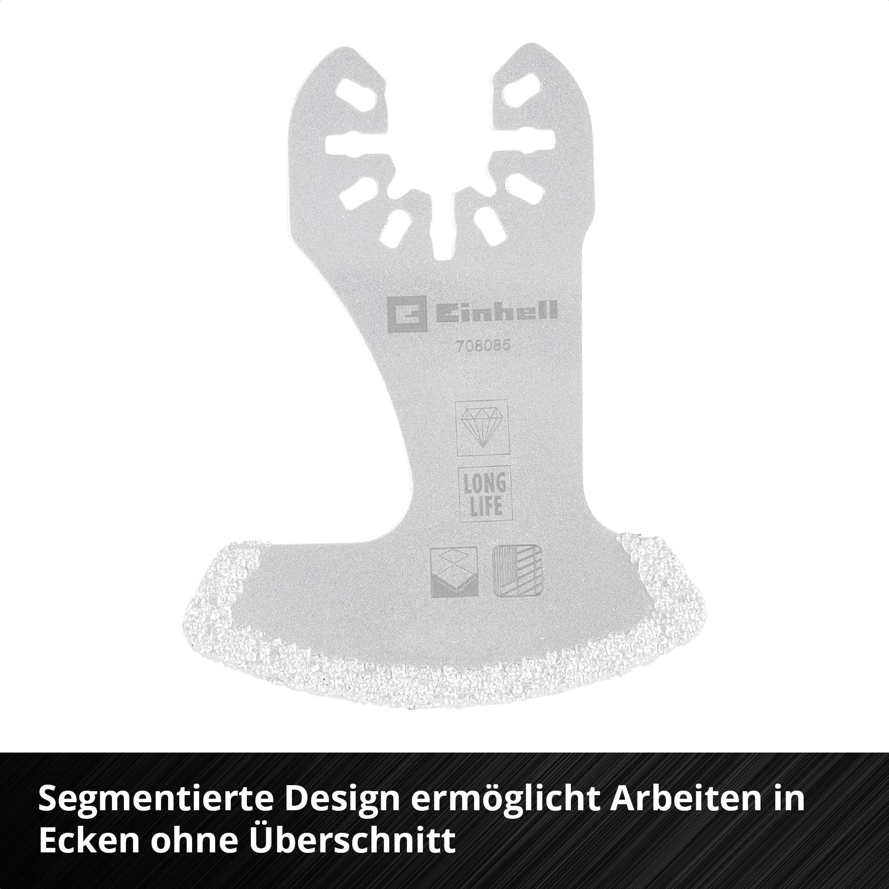 Einhell 708085 Segmentmesser DIA 57mm Diamant Sägeblatt 57mm 1St.