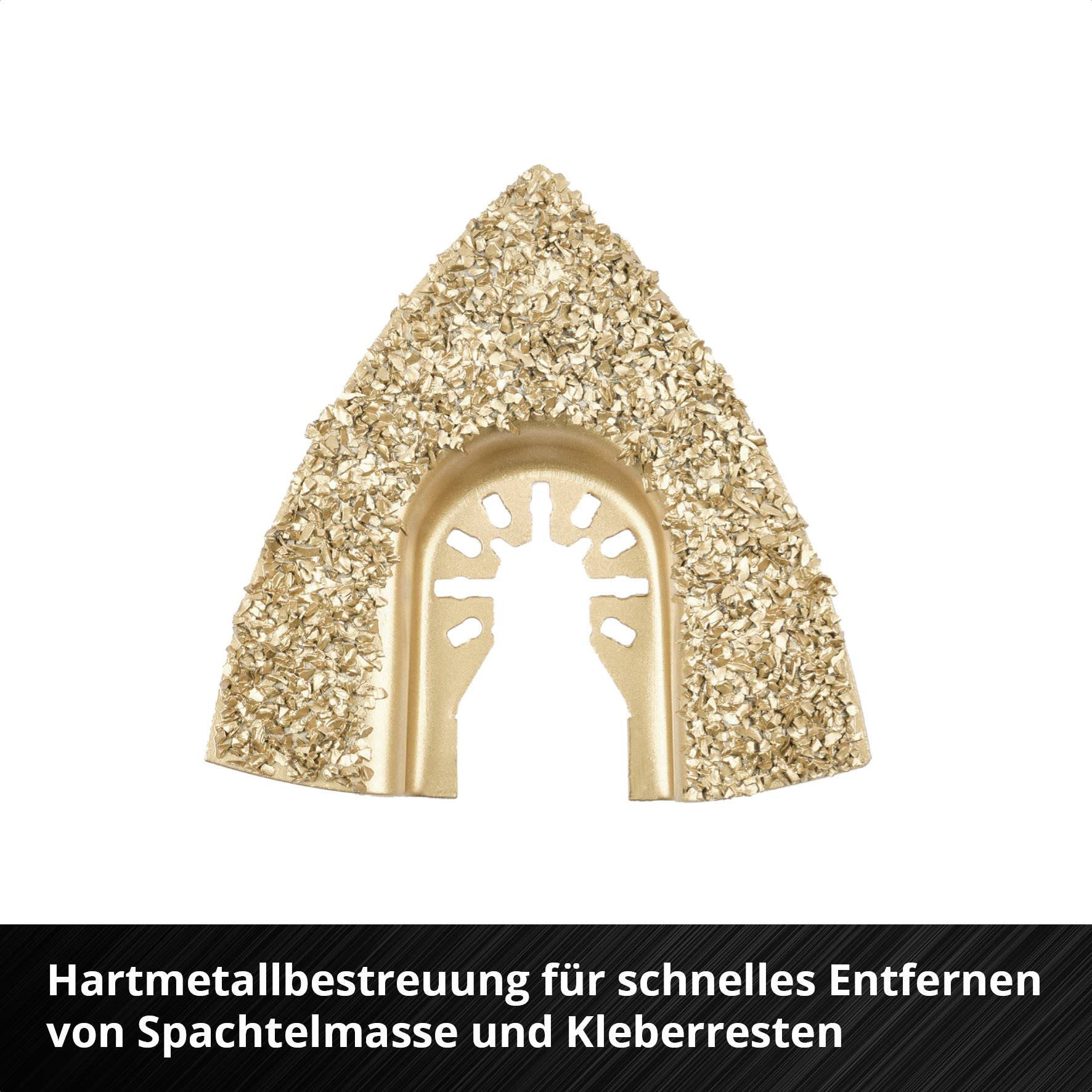 Einhell 708003 Schaber HCS, Flexibel 52mm Chrom-Vanadium Stahl, HCS Schaber 52mm 1St.