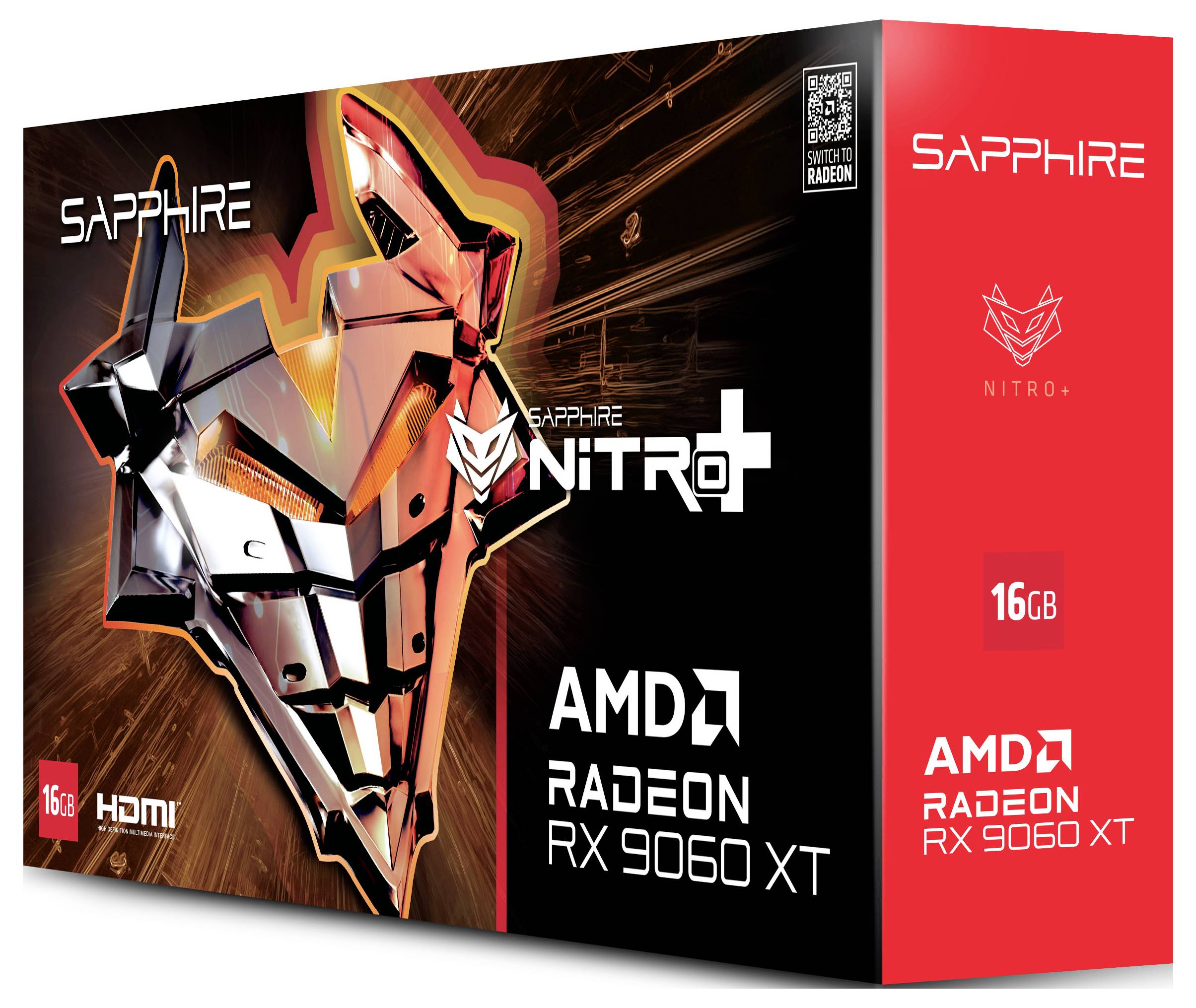 Sapphire Grafikkarte Radeon RX 9060 XT 8GB