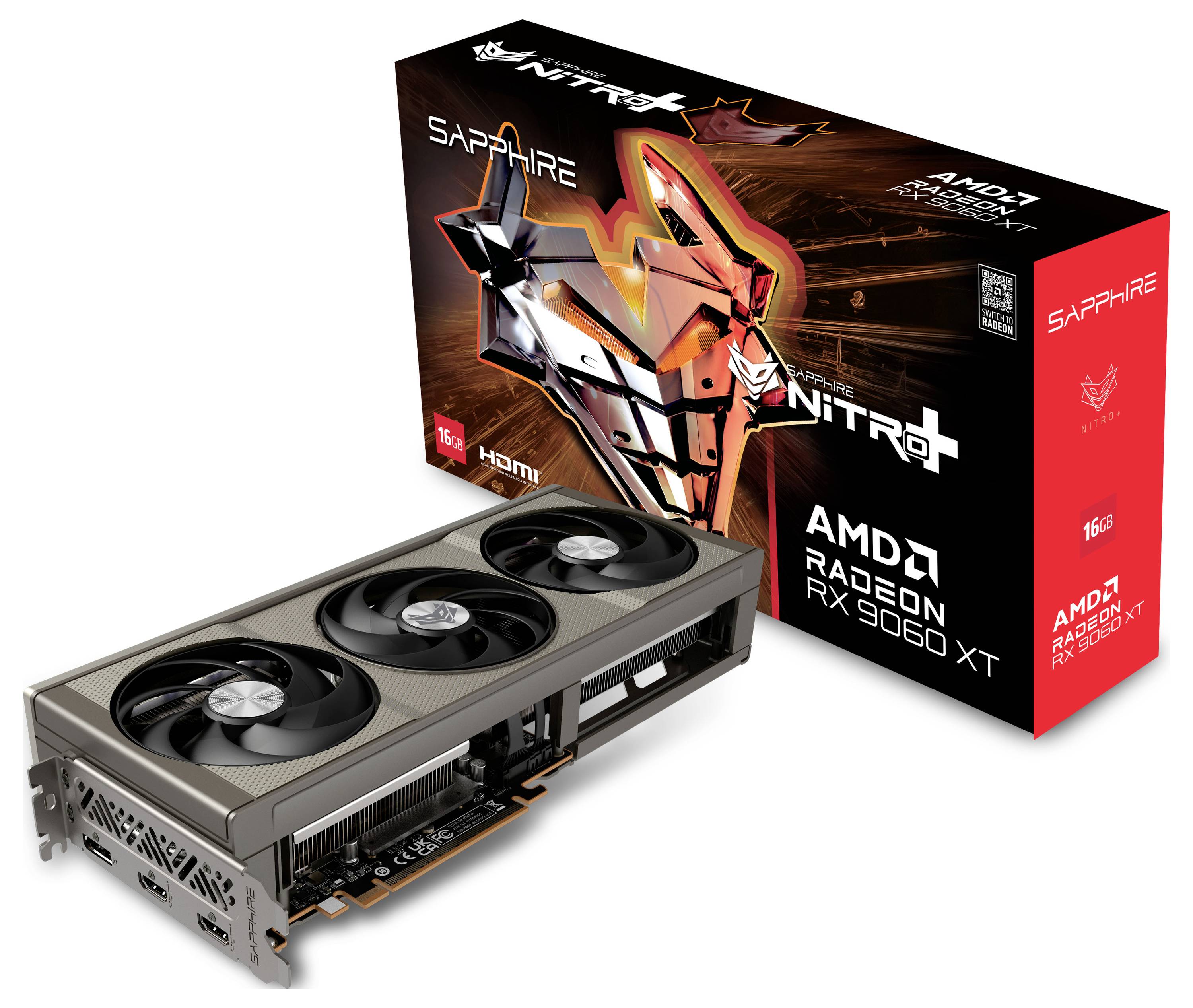 Sapphire Grafikkarte Radeon RX 9060 XT 8GB