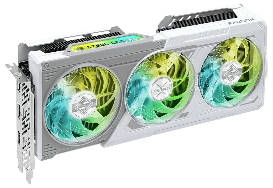 ASRock Steel Legend OC - Grafikkarte - Radeon RX 9060 XT