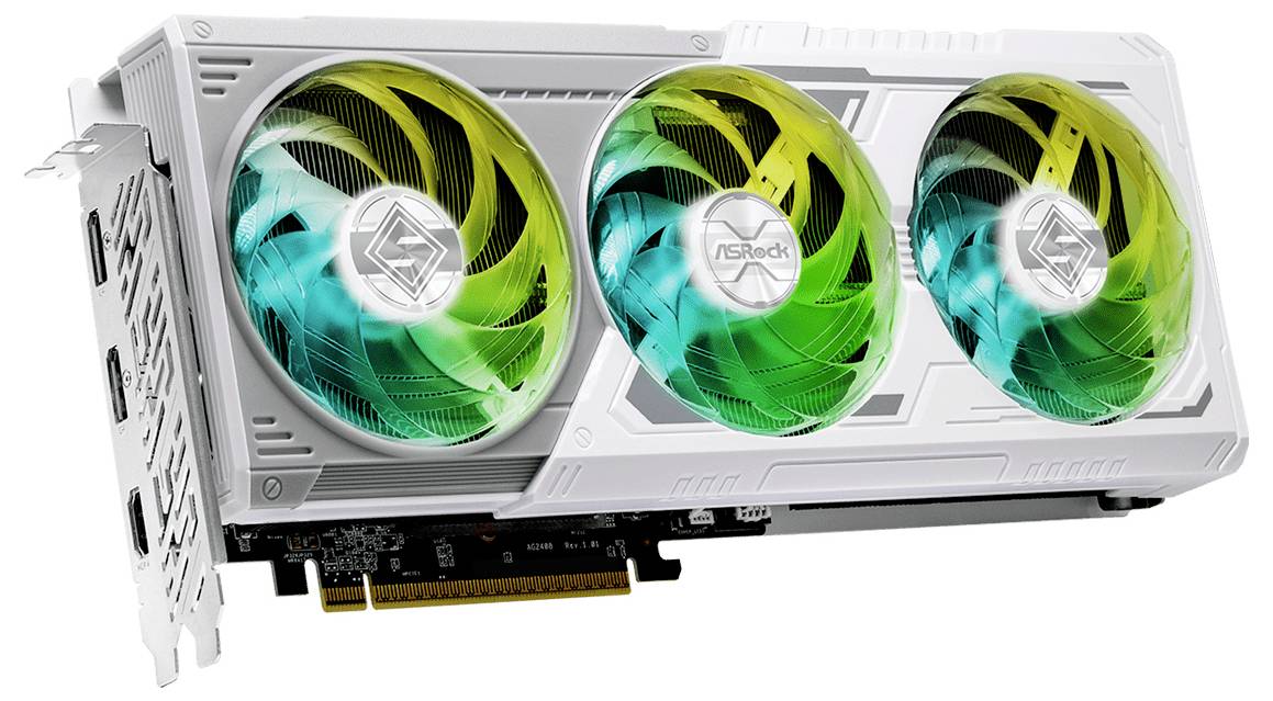 ASRock AMD Radeon RX 9060 8 GB GDDR6-RAM PCIe x16