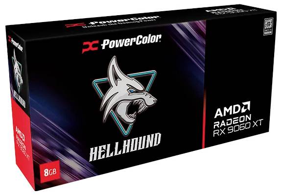 Powercolor Grafikkarte Radeon RX 9060 XT 8GB