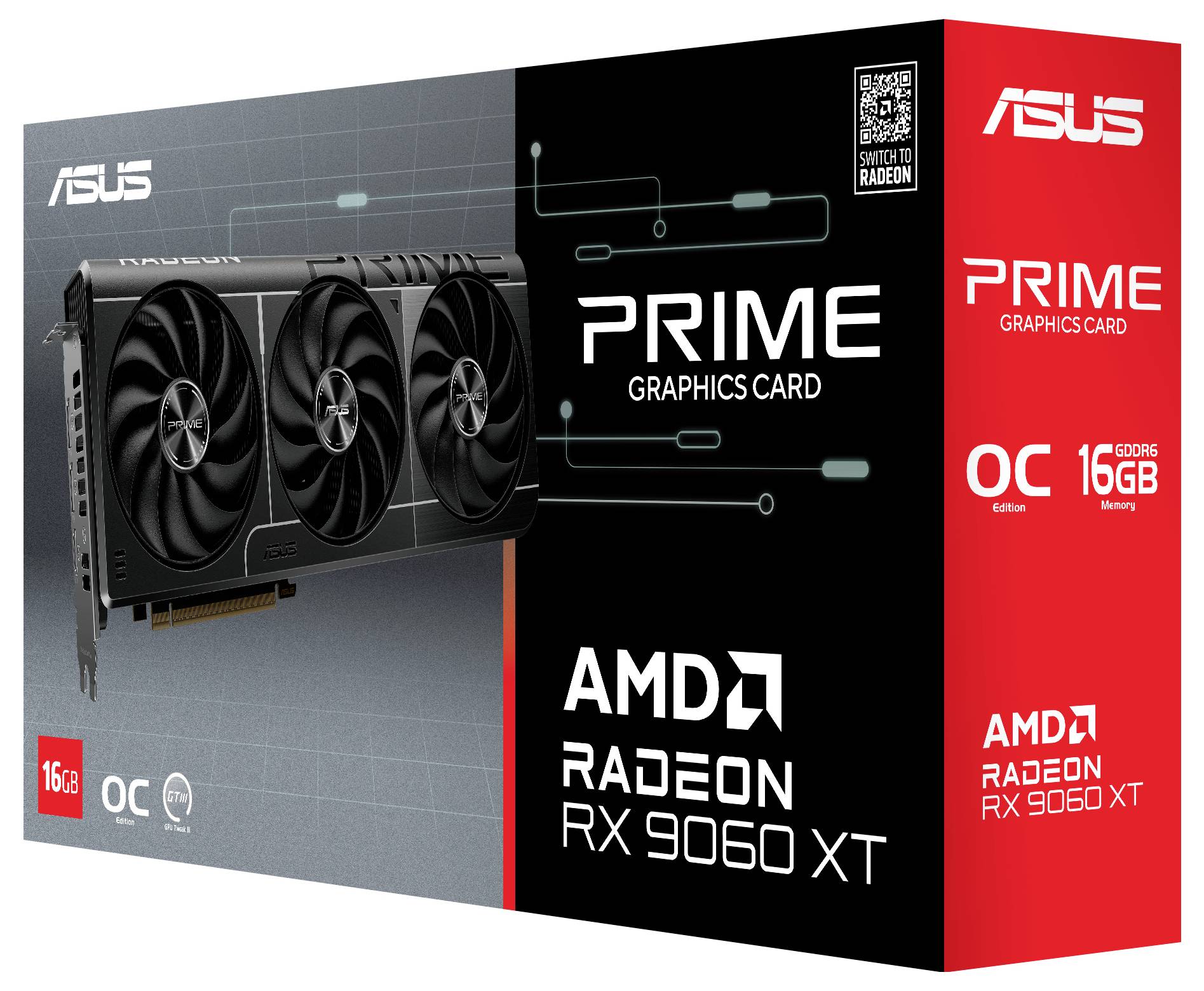 Asus Grafikkarte Radeon RX 9060 XT 16GB