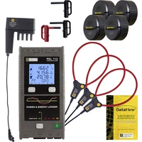 Chauvin Arnoux PEL 113 Netz-Analysegerät 3phasig inkl. Stromzangen, mit Loggerfunktion, Energiemessungen, Lastanalysen Chauvin Arnoux PEL 113 Netz-Analysegerät 3phasig inkl. Stromzangen, mit Loggerfunktion, Energiemessungen, Lastanalysen