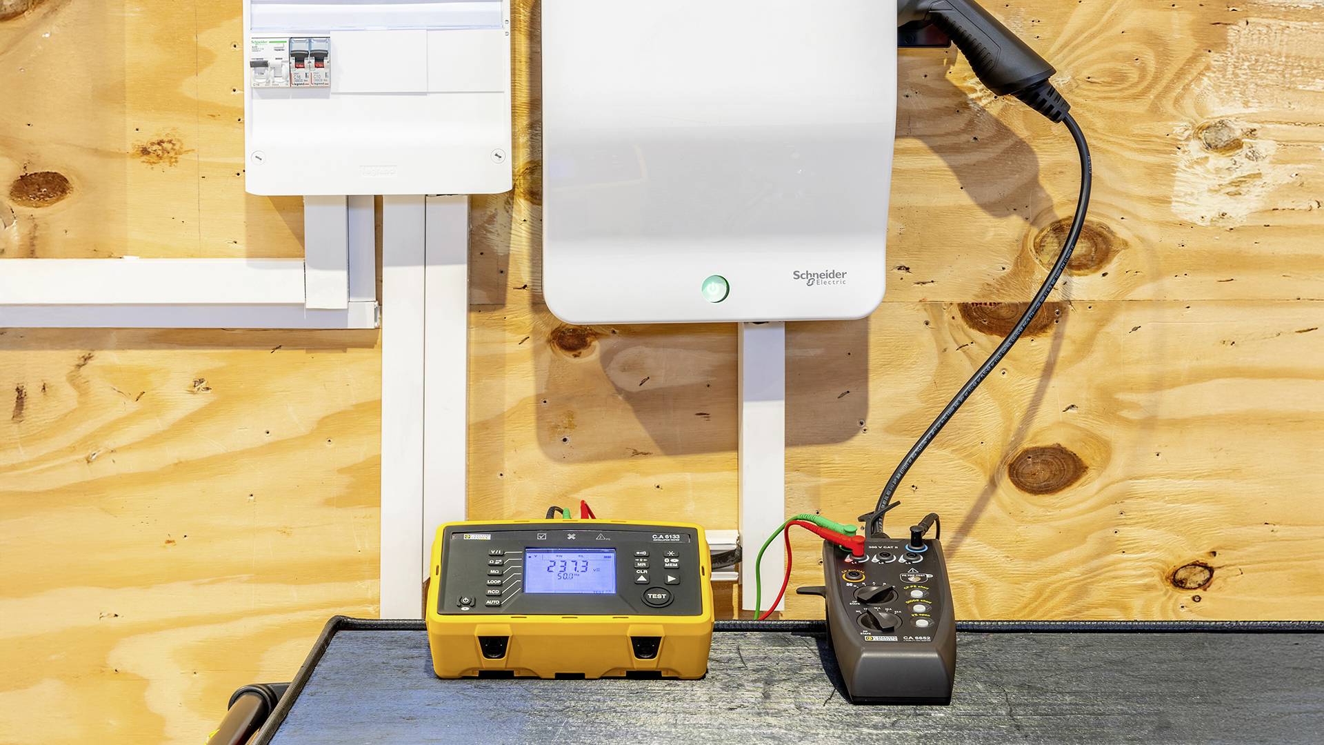 Chauvin Arnoux EVSE-SET CA 6652 + CA 6133 + CA 762 IP2X Installationstester-Set, VDE-Prüfgeräte-Set VDE-Norm 0100, 0105