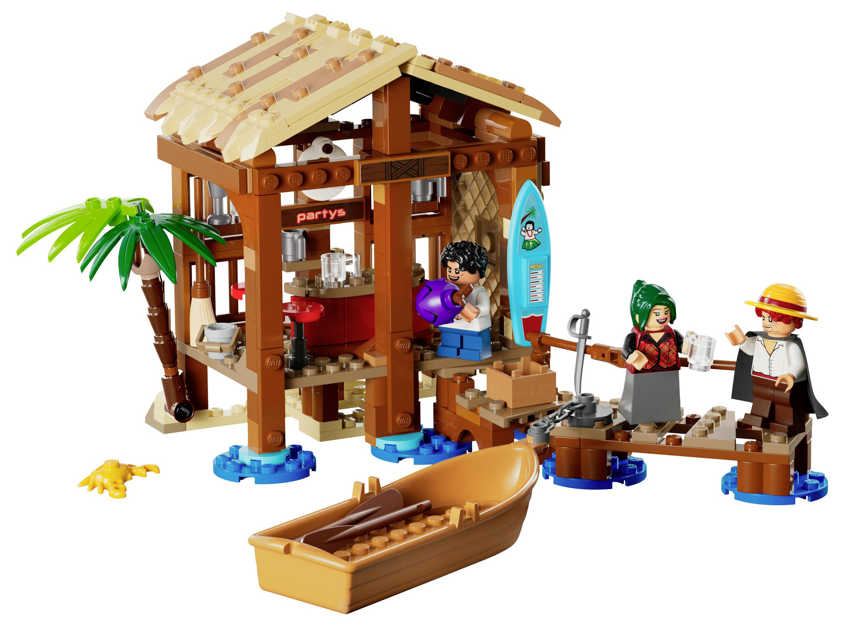 75636 LEGO® ONE PIECEHütte im Windmühlendorf