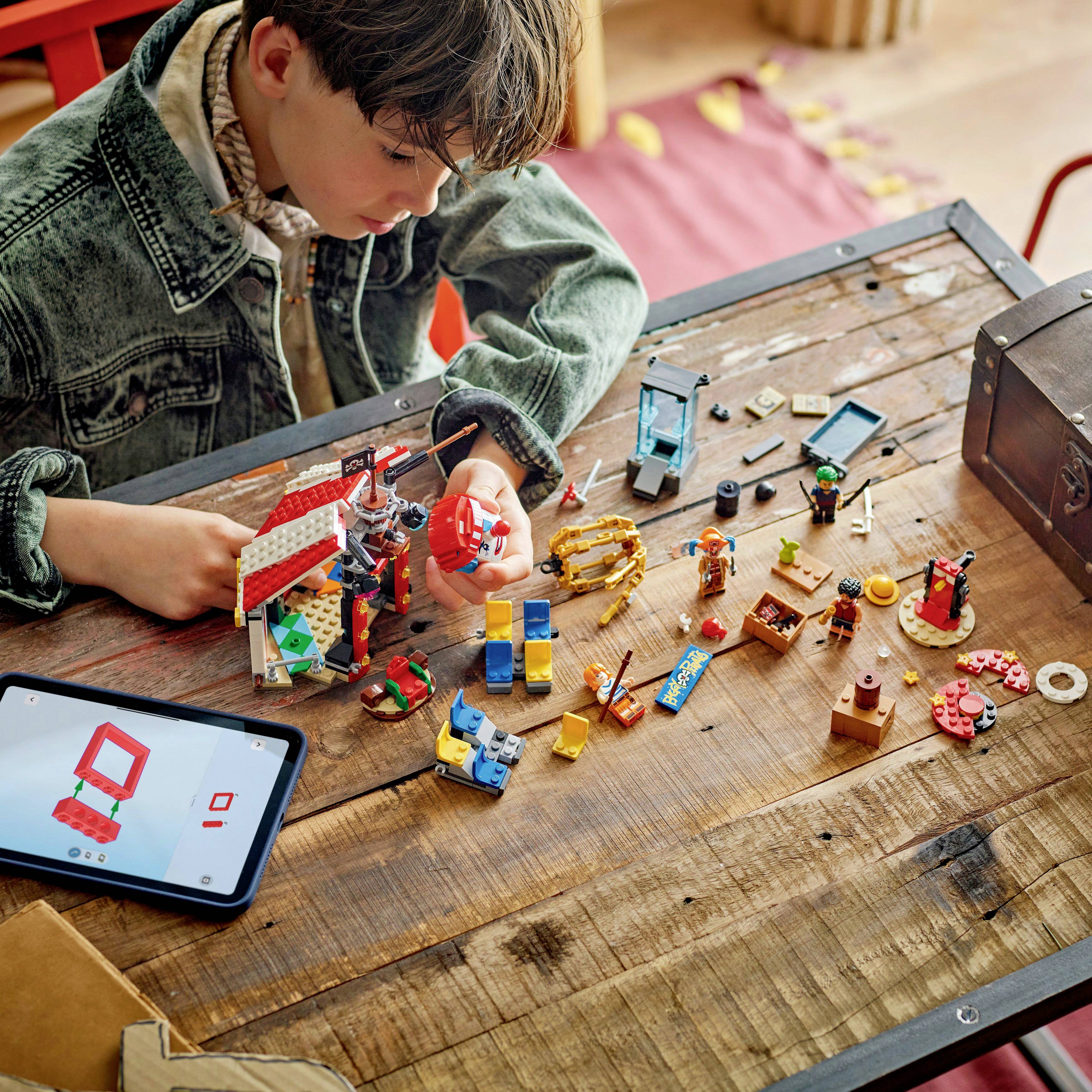 LEGO ONE PIECE 75637 Zirkuszelt von Buggy dem Clown, Spiel ab 8 Jahren