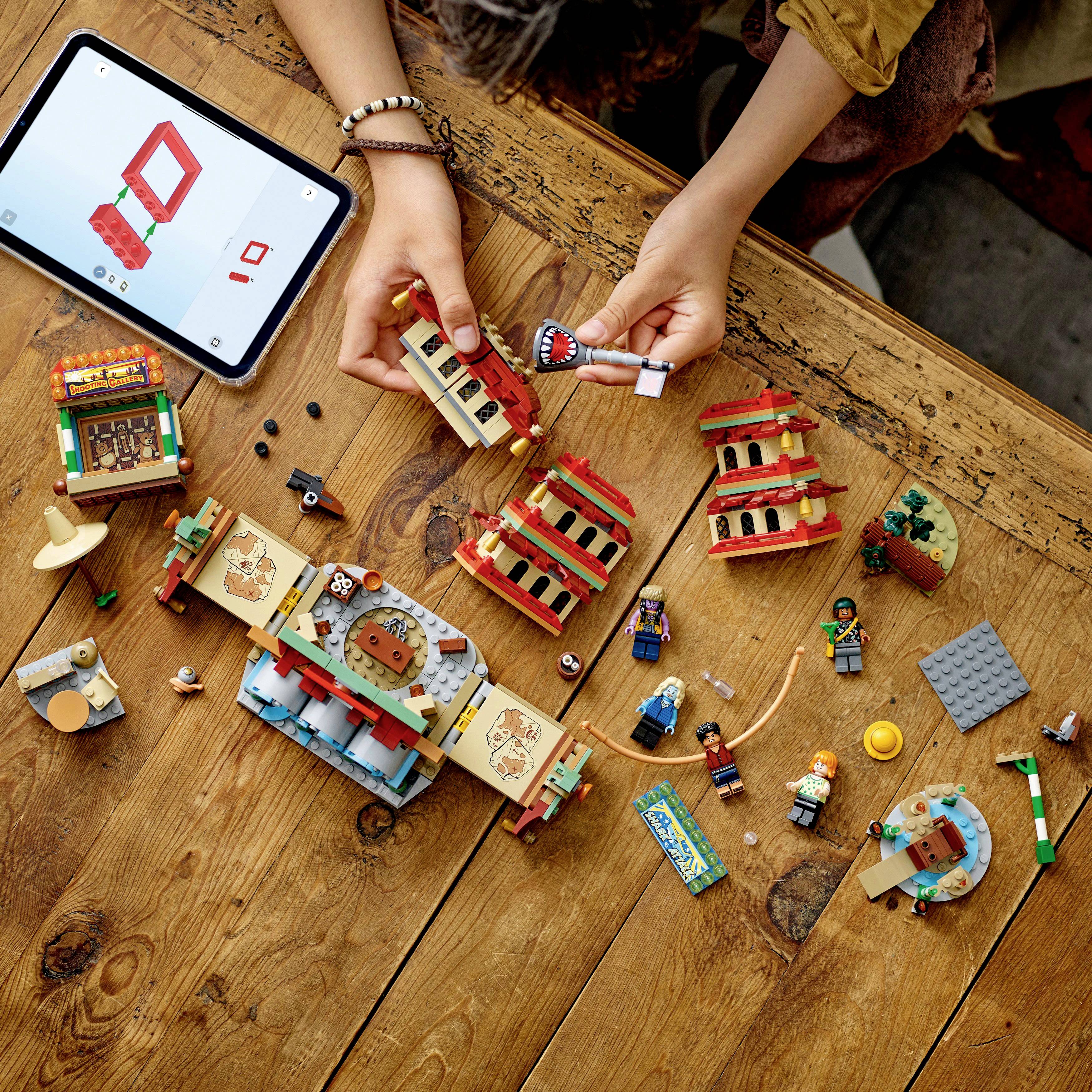 LEGO ONE PIECE 75638 Showdown im Arlong Park, Spielzeug mit Minifigur