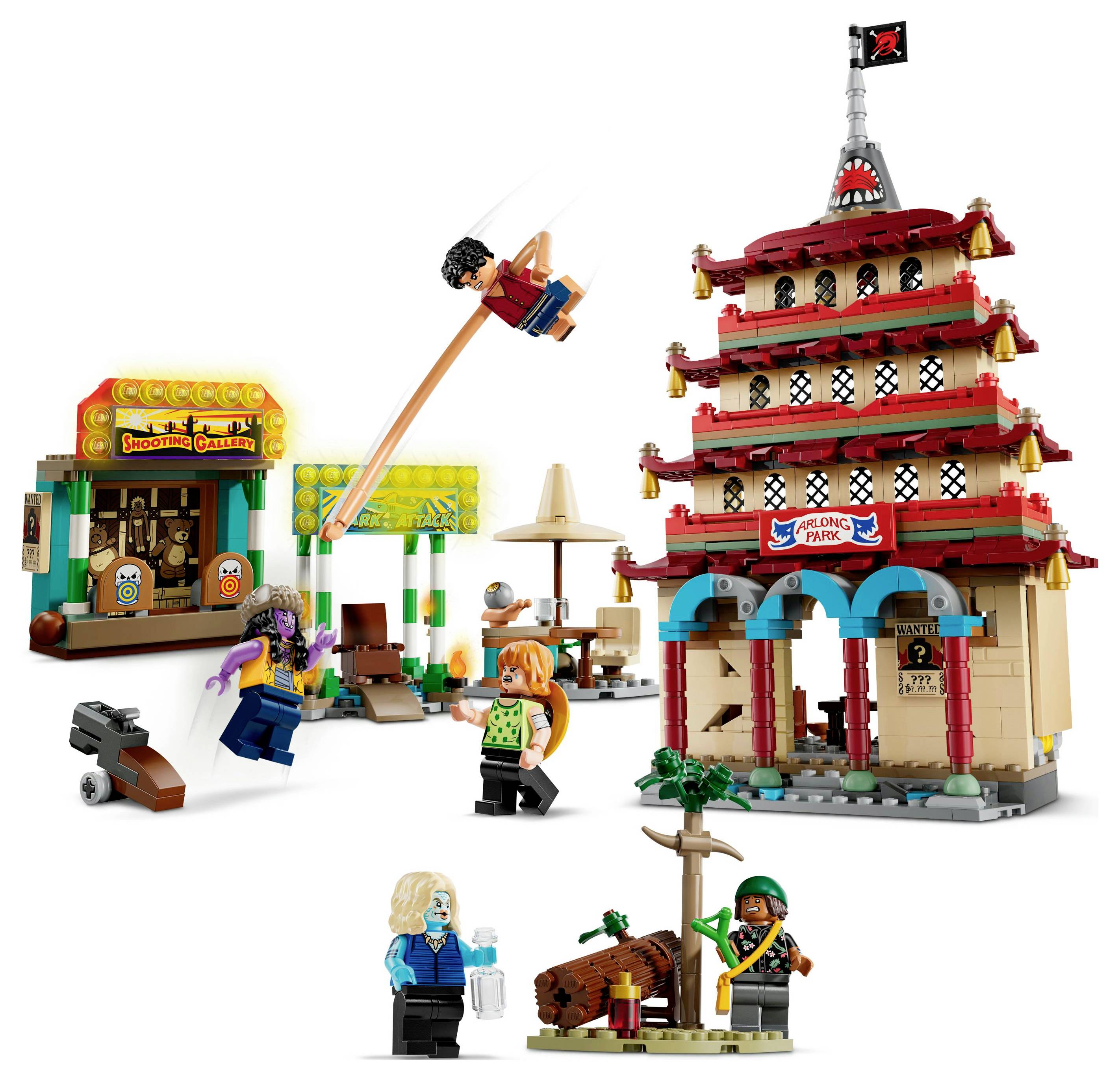 LEGO ONE PIECE 75638 Showdown im Arlong Park, Spielzeug mit Minifigur