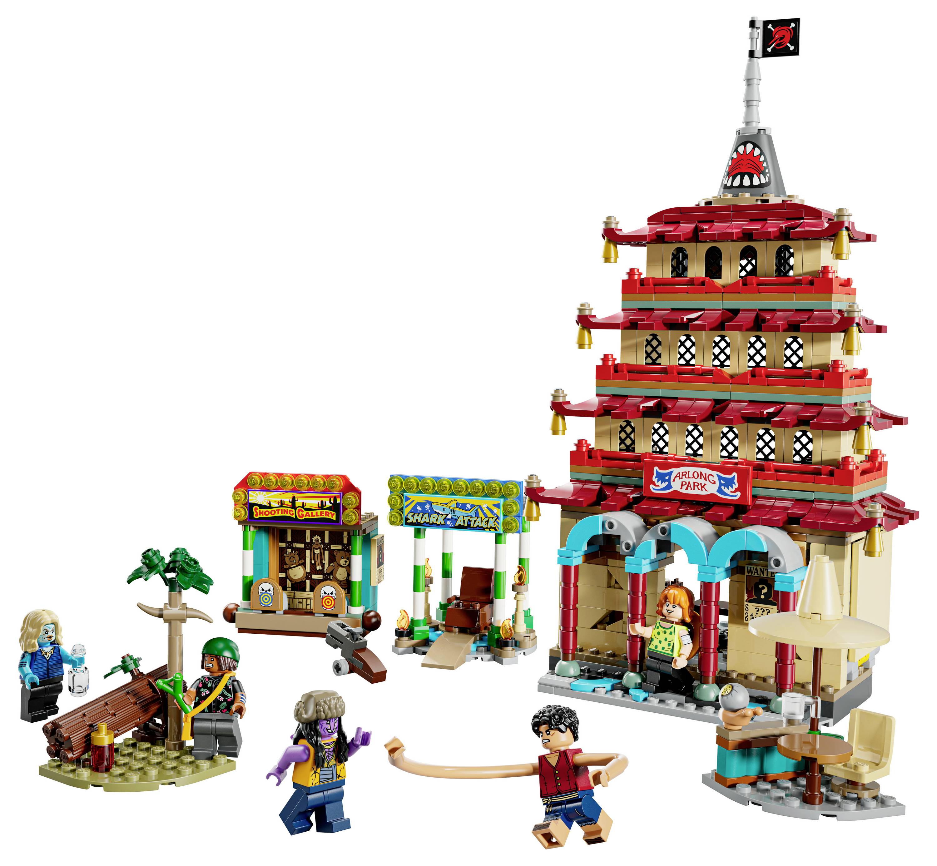 LEGO ONE PIECE 75638 Showdown im Arlong Park, Spielzeug mit Minifigur