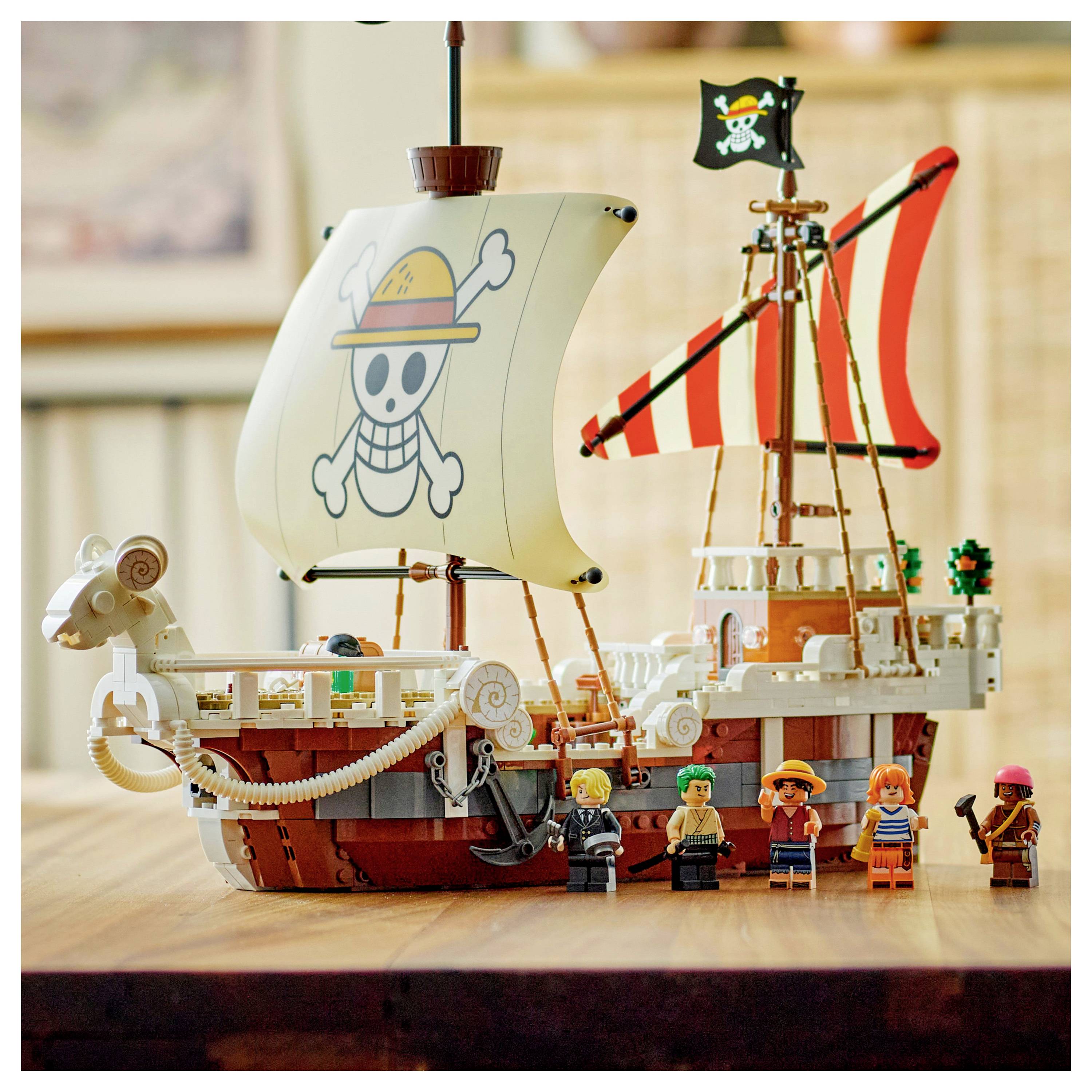 LEGO ONE PIECE 75639 Das Piratenschiff Flying Lamb, Kinder Spielzeug