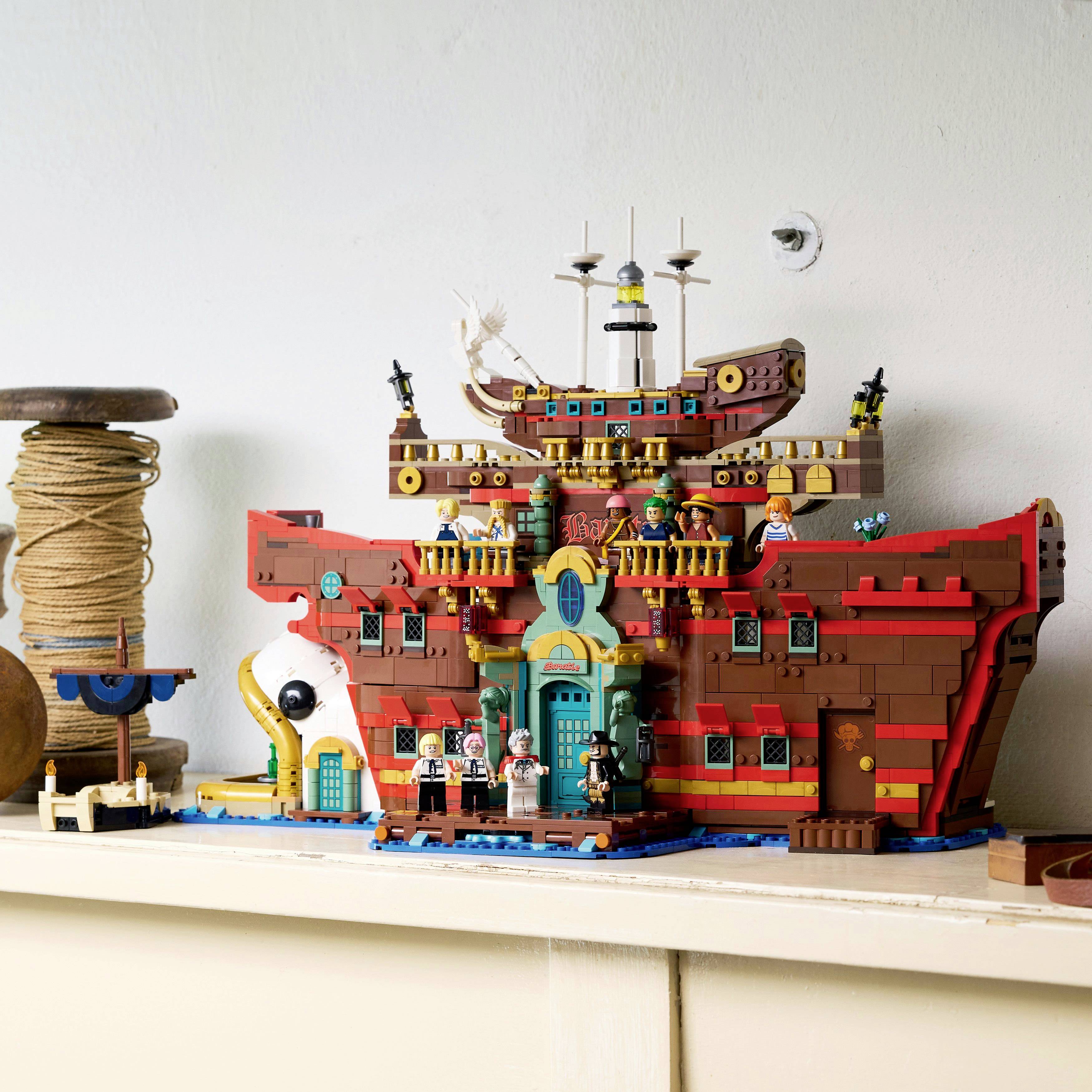 LEGO ONE PIECE 75640 Baratié, das Schwimmende Restaurant, Spielzeug