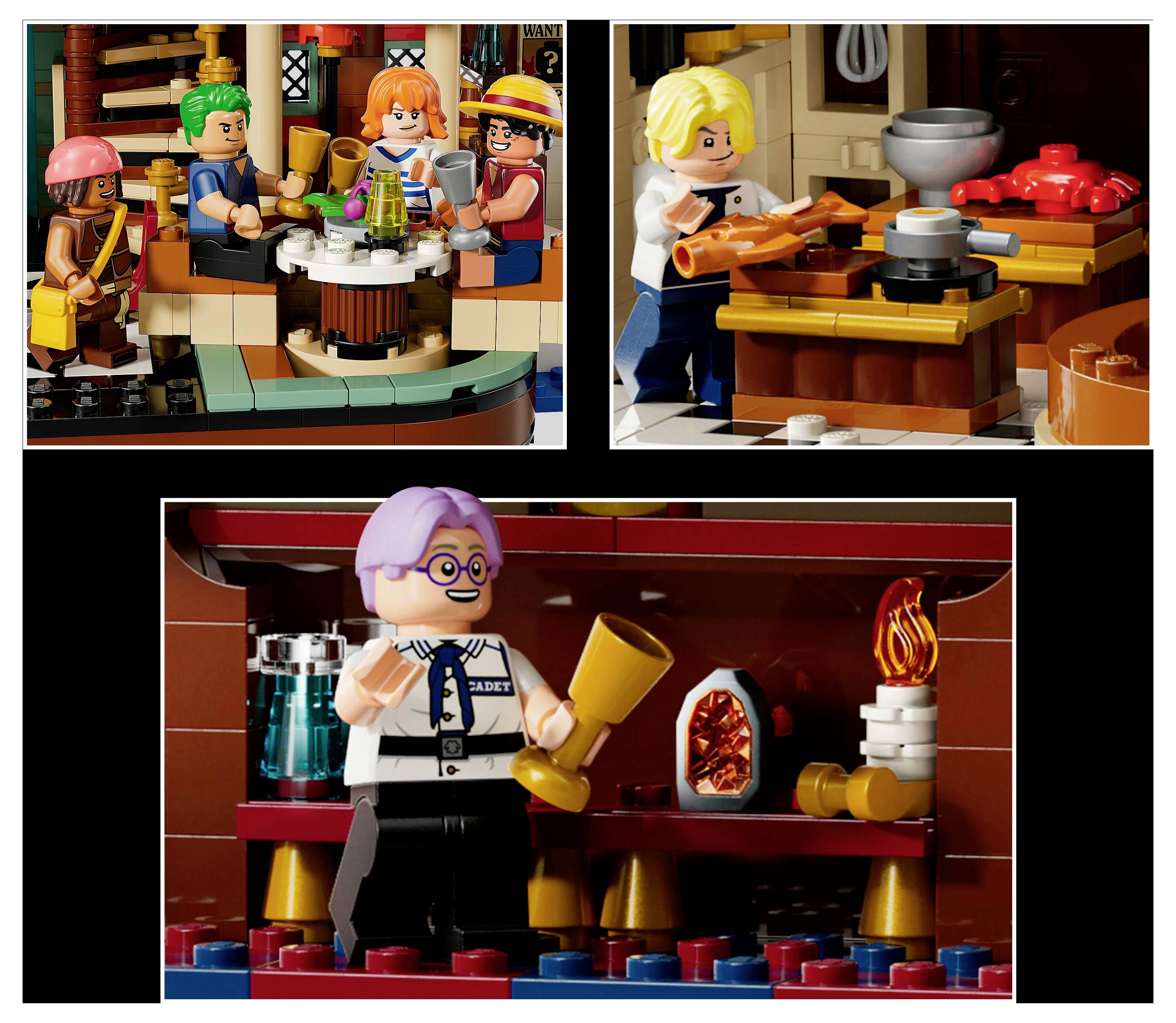 LEGO ONE PIECE 75640 Baratié, das Schwimmende Restaurant, Spielzeug