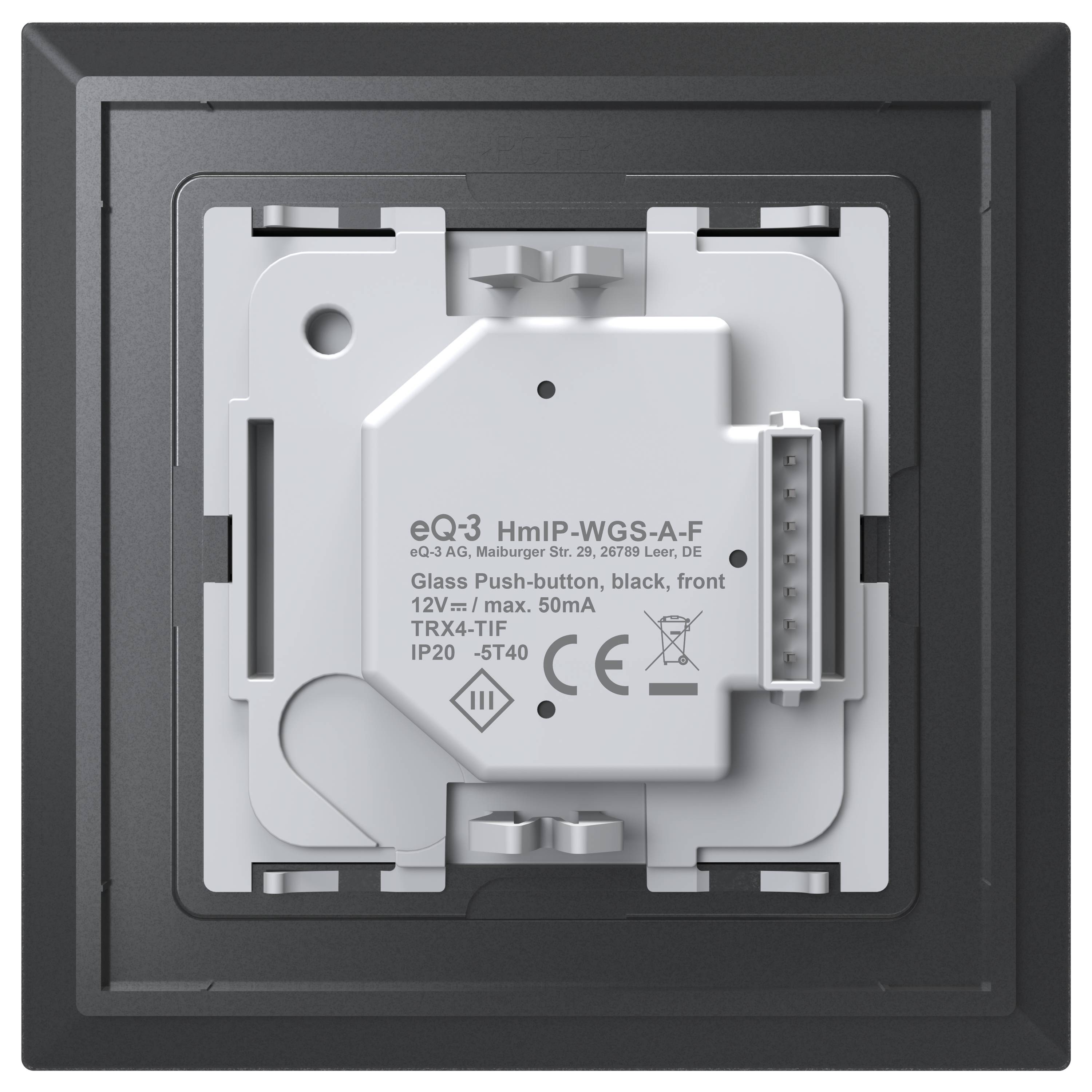 Homematic IP Funk Taster Funk Glastaster