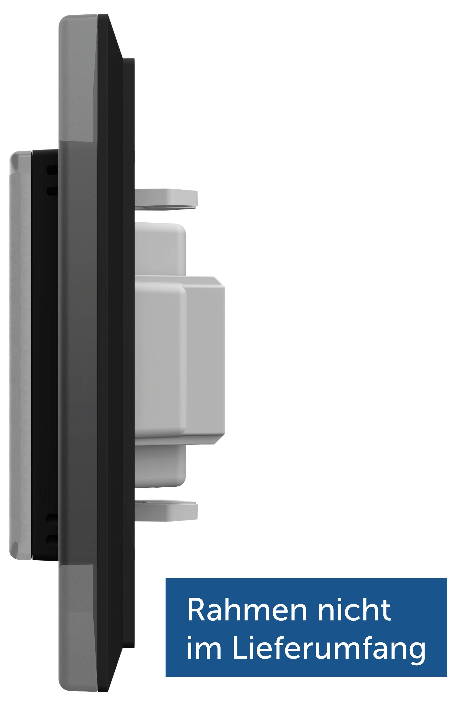 Homematic IP Wandthermostat Funk Glas-Wandthermostat