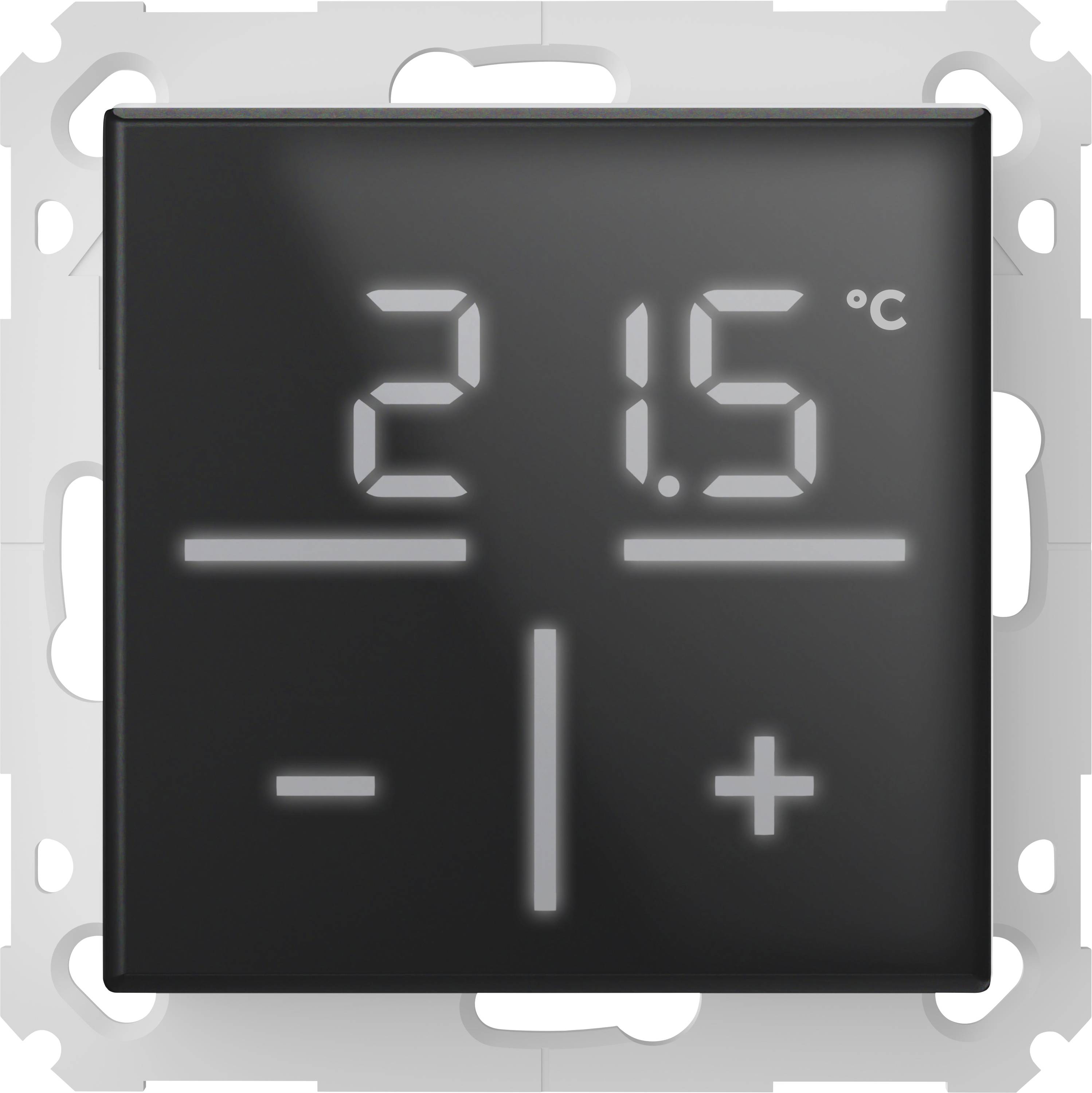 Homematic IP Wandthermostat Funk Glas-Wandthermostat