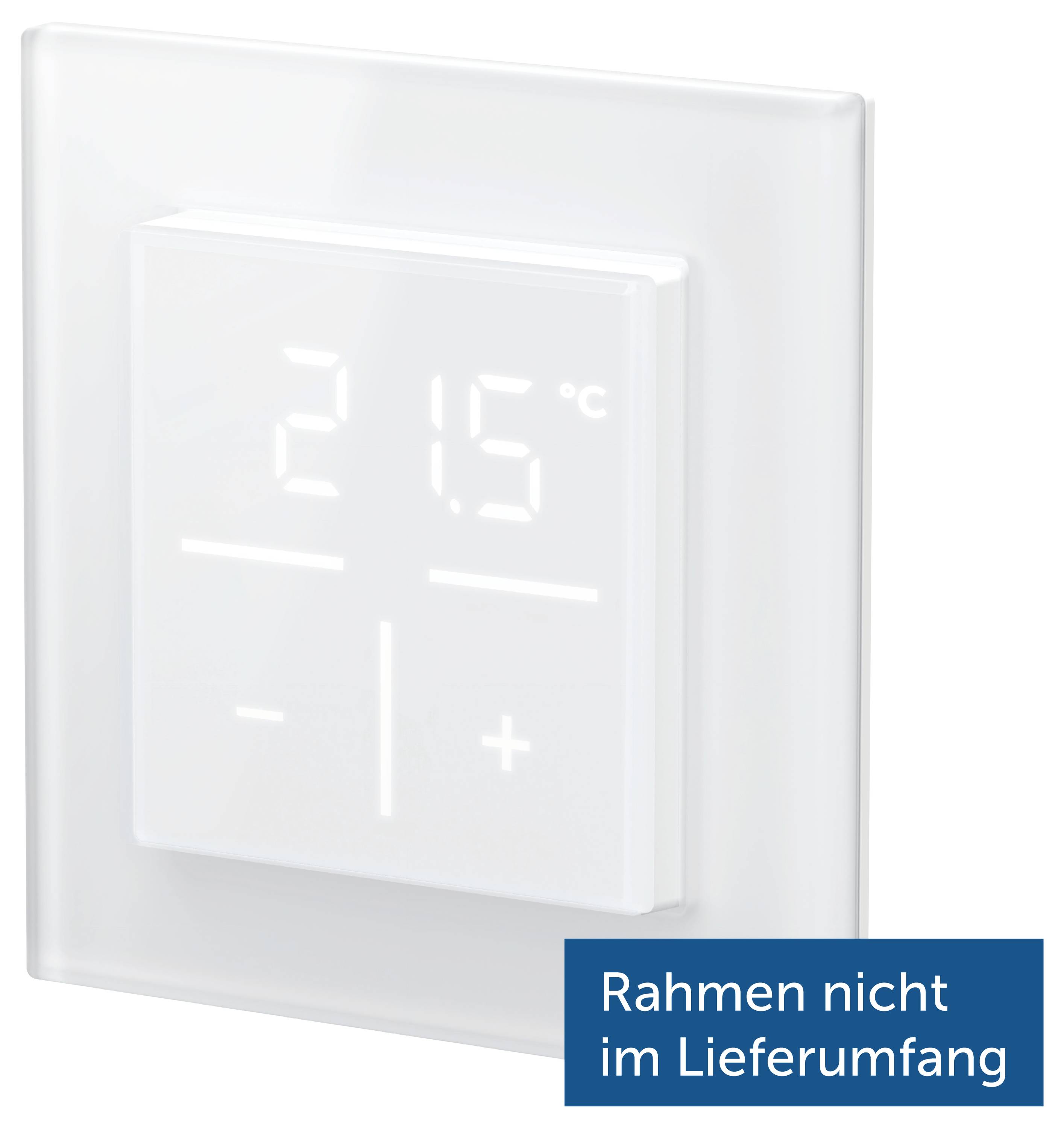 Homematic IP Wandthermostat IP Funk Glas-Wandthermostat mit CO2-Sensor
