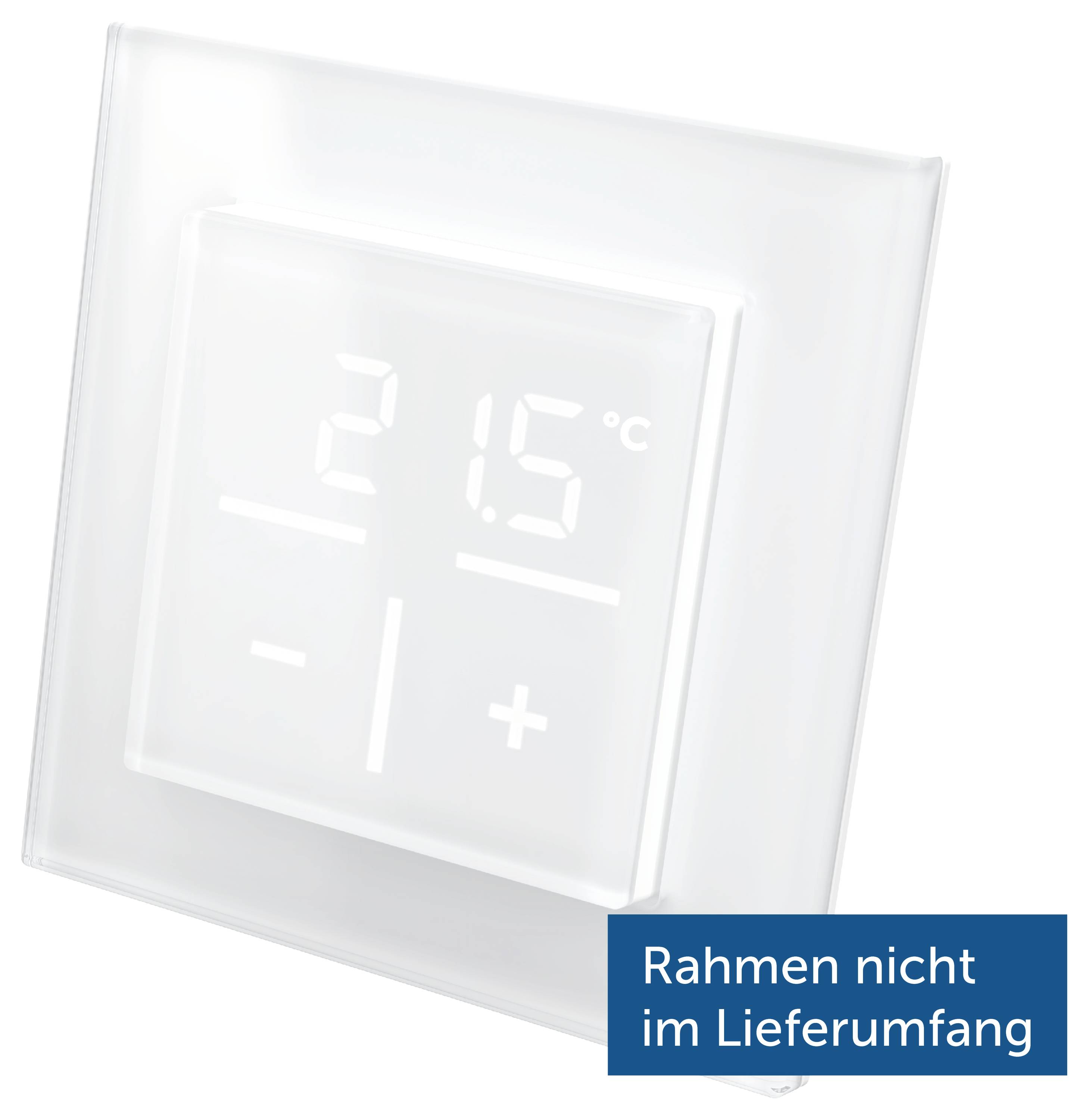 Homematic IP Wandthermostat IP Funk Glas-Wandthermostat mit CO2-Sensor