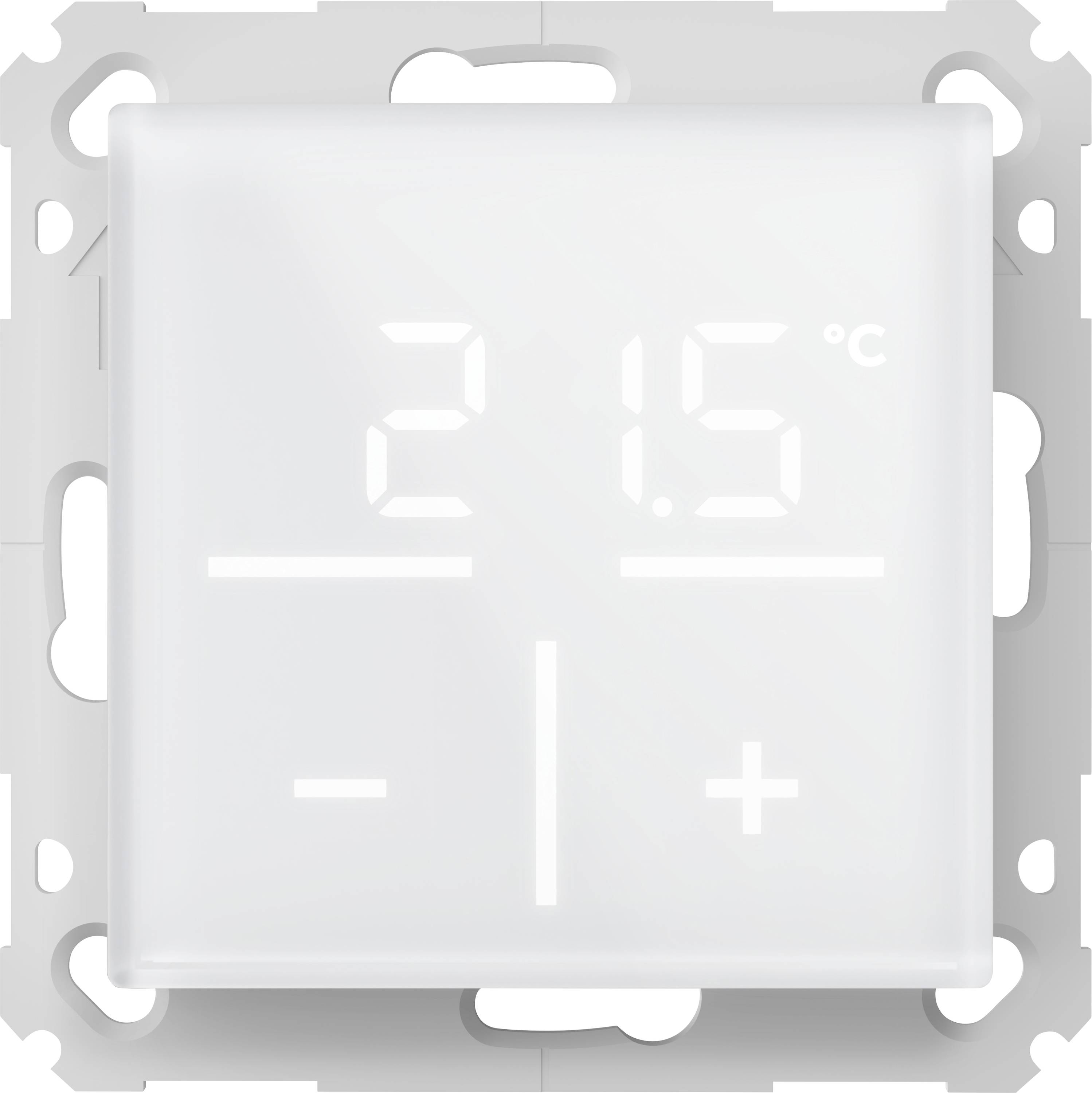 Homematic IP Wandthermostat IP Funk Glas-Wandthermostat mit CO2-Sensor