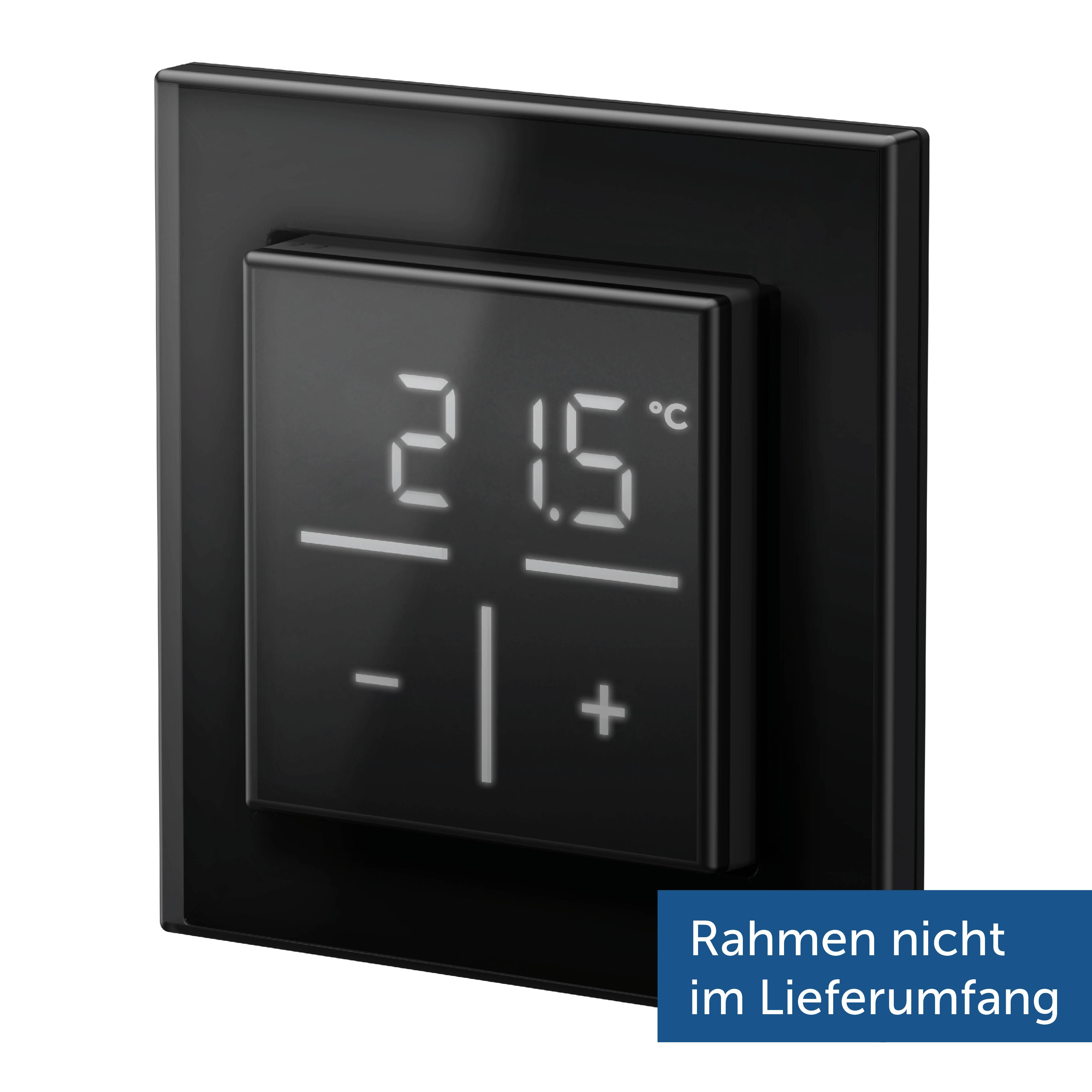 Homematic IP Wandthermostat IP Funk Glas-Wandthermostat mit CO2-Sensor