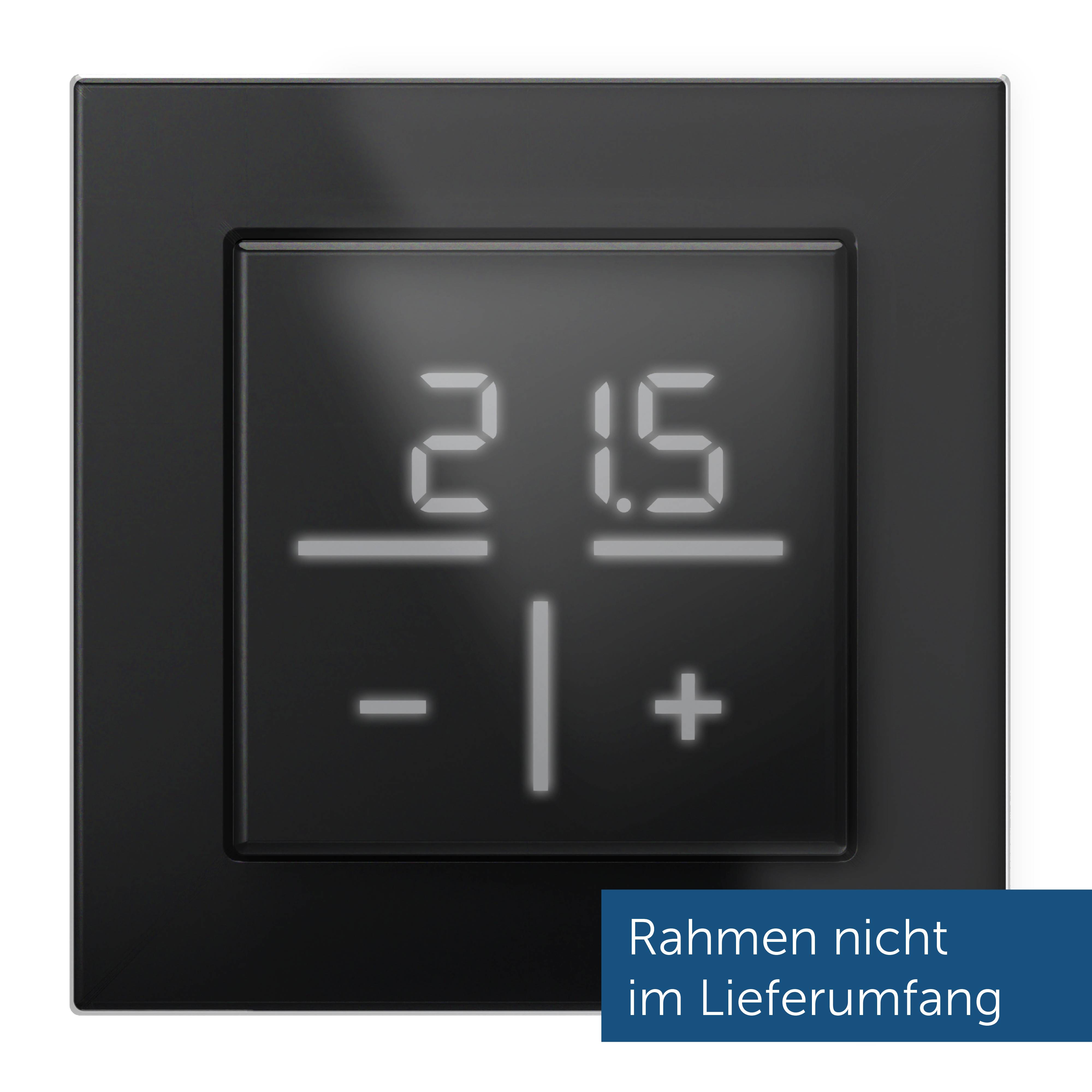 Homematic IP Wandthermostat IP Funk Glas-Wandthermostat mit CO2-Sensor