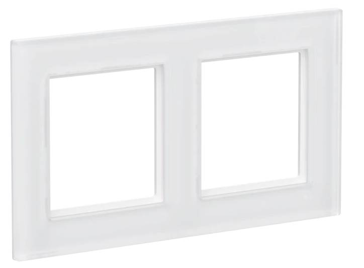 Homematic IP Funk Rahmen IP Glasrahmen – 2-fach