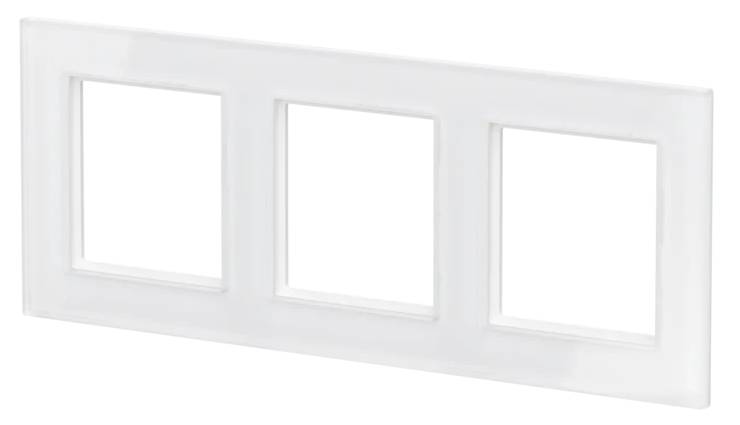 Homematic IP Rahmen IP Glasrahmen – 3-fach