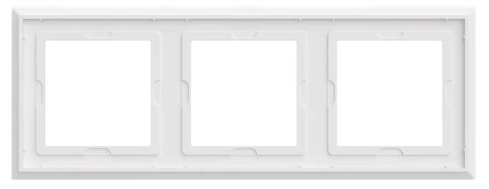 Homematic IP Rahmen IP Glasrahmen – 3-fach