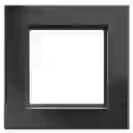 Homematic IP Rahmen IP Glasrahmen – 1-fach, schwarz Homematic IP Rahmen IP Glasrahmen – 1-fach, schwarz