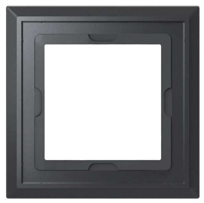 Homematic IP Rahmen IP Glasrahmen – 1-fach, schwarz