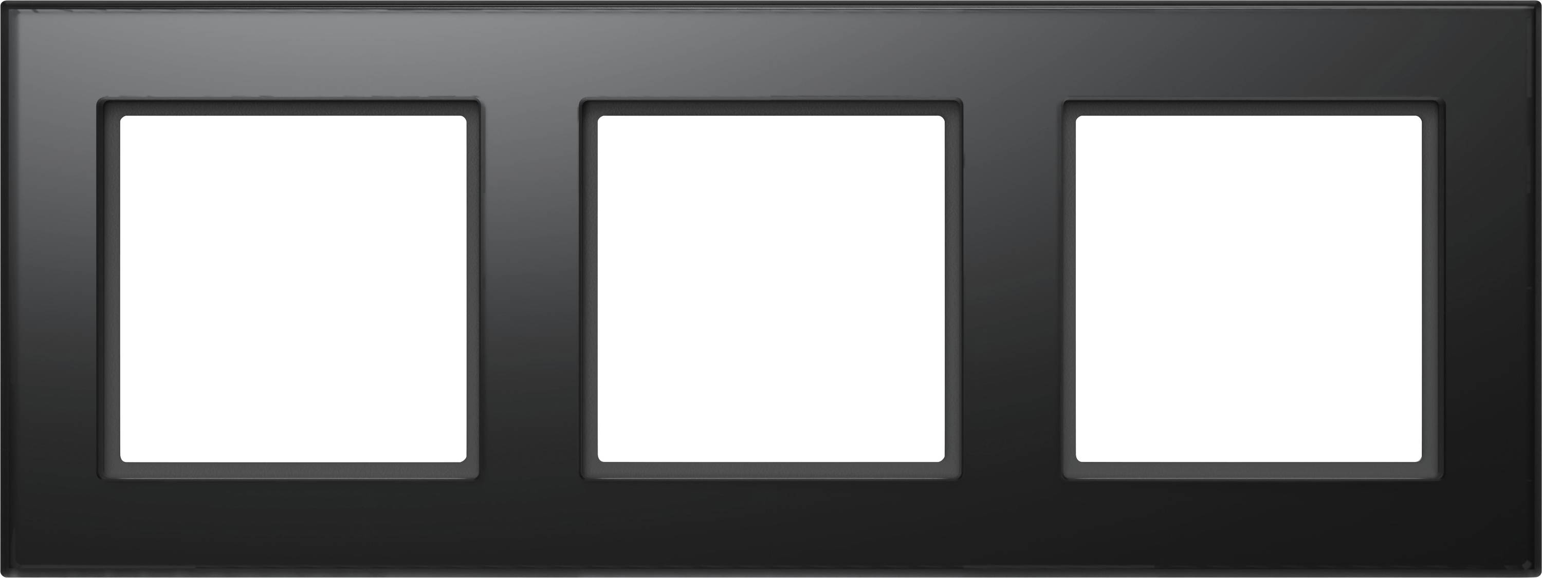 Homematic IP Rahmen IP Glasrahmen – 3-fach